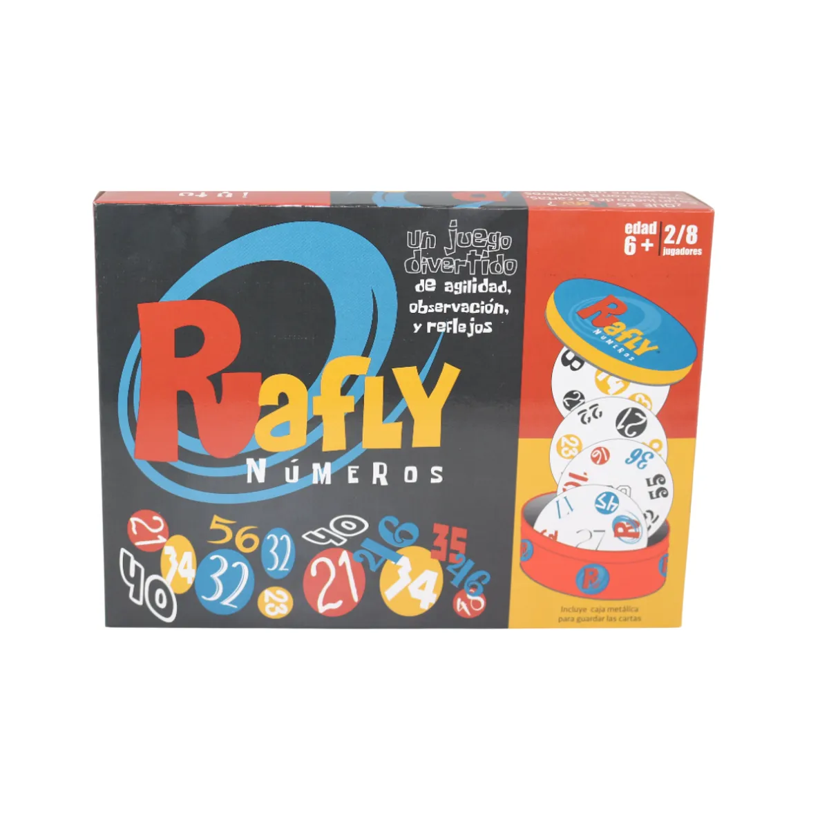 JUGUETELANDIA - Juego de Mesa Rafly Números Caja