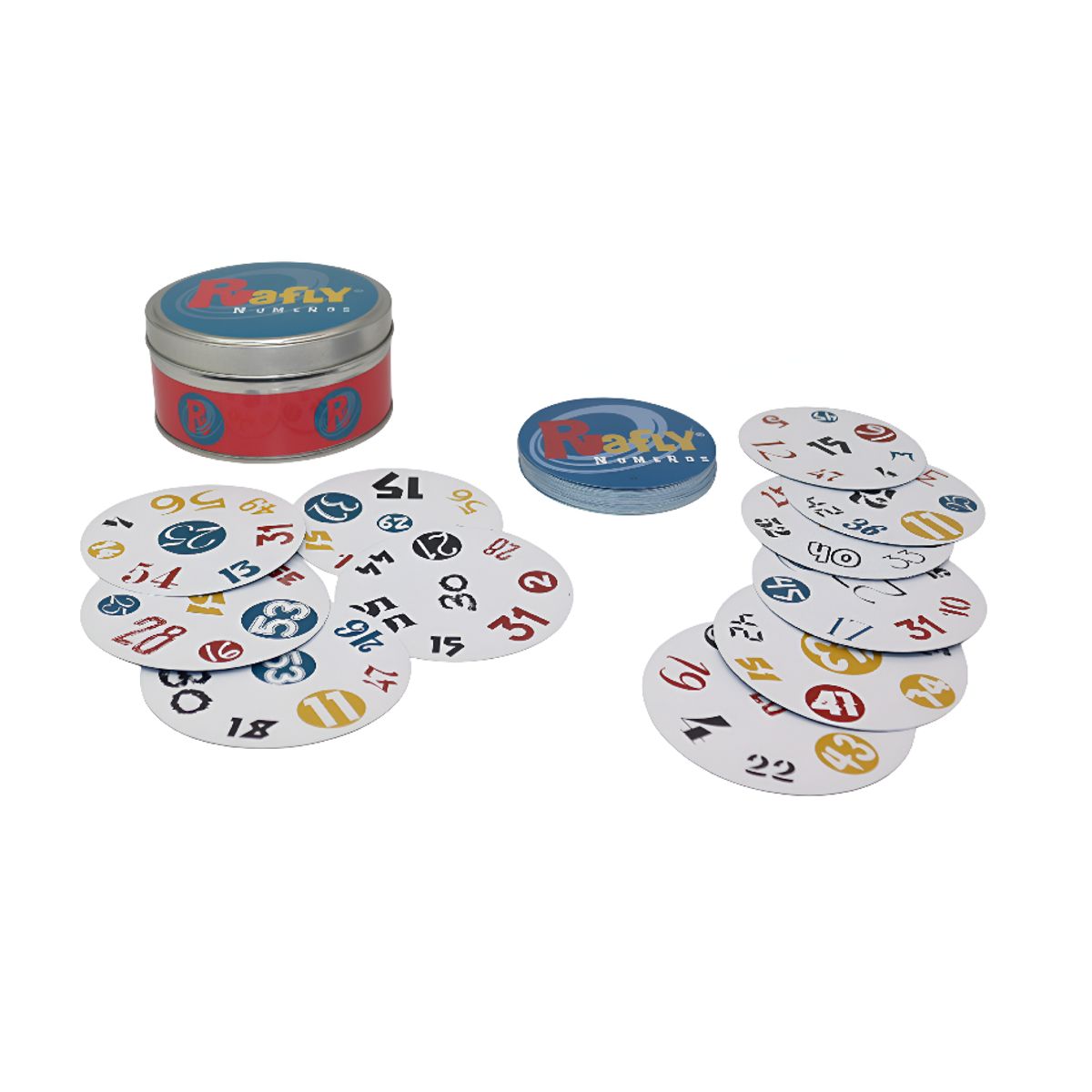 JUGUETELANDIA - Juego de Mesa Rafly Números Caja
