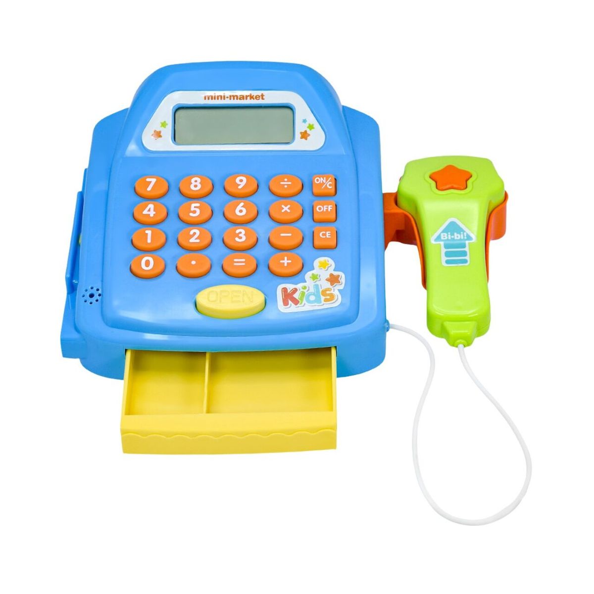 MONKEY BRANDS - Caja Registradora de Juguete con Sonido Magic Play