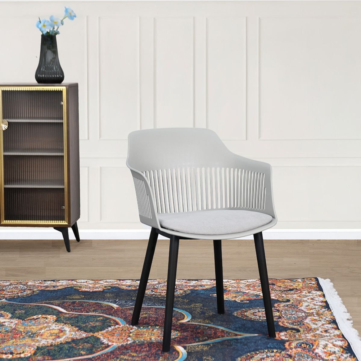 MOBLIHOUSE - Silla De Comedor Positano Moderna En Plástico Pp Resistentes