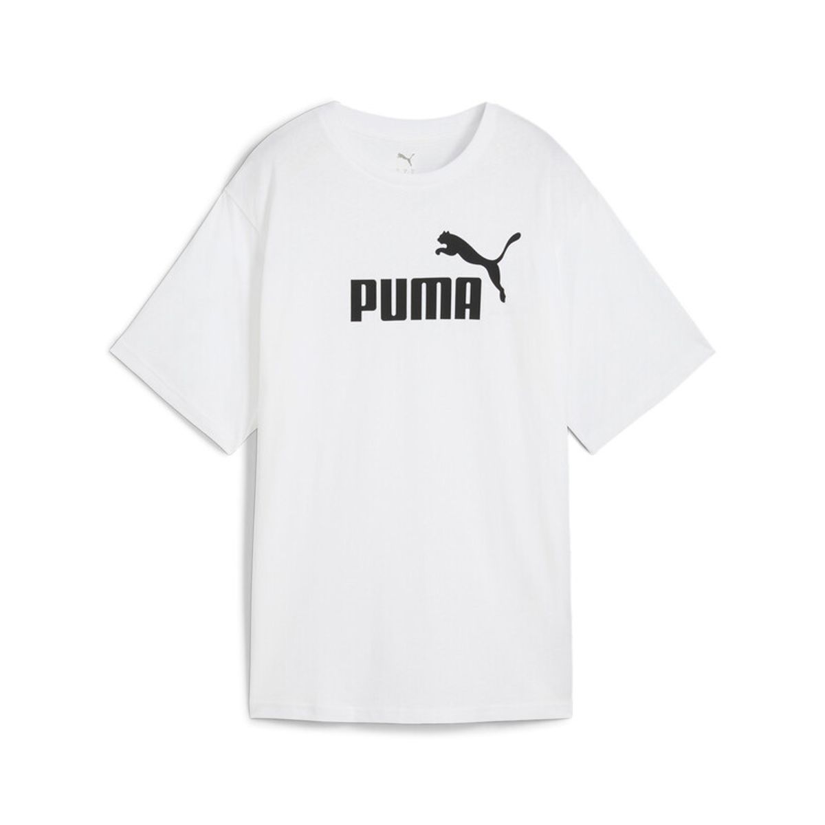 PUMA - Camisa Deportiva Puma Metallic No. 1 Logo Blanco Mujer