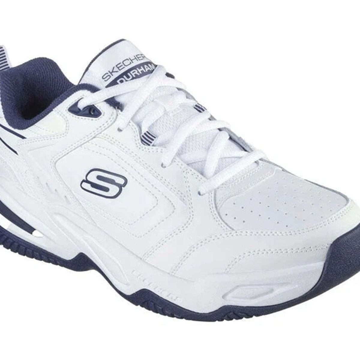 SKECHERS - Tenis Skechers Hombre Durham Delck 232730-WNV Blanco Diario