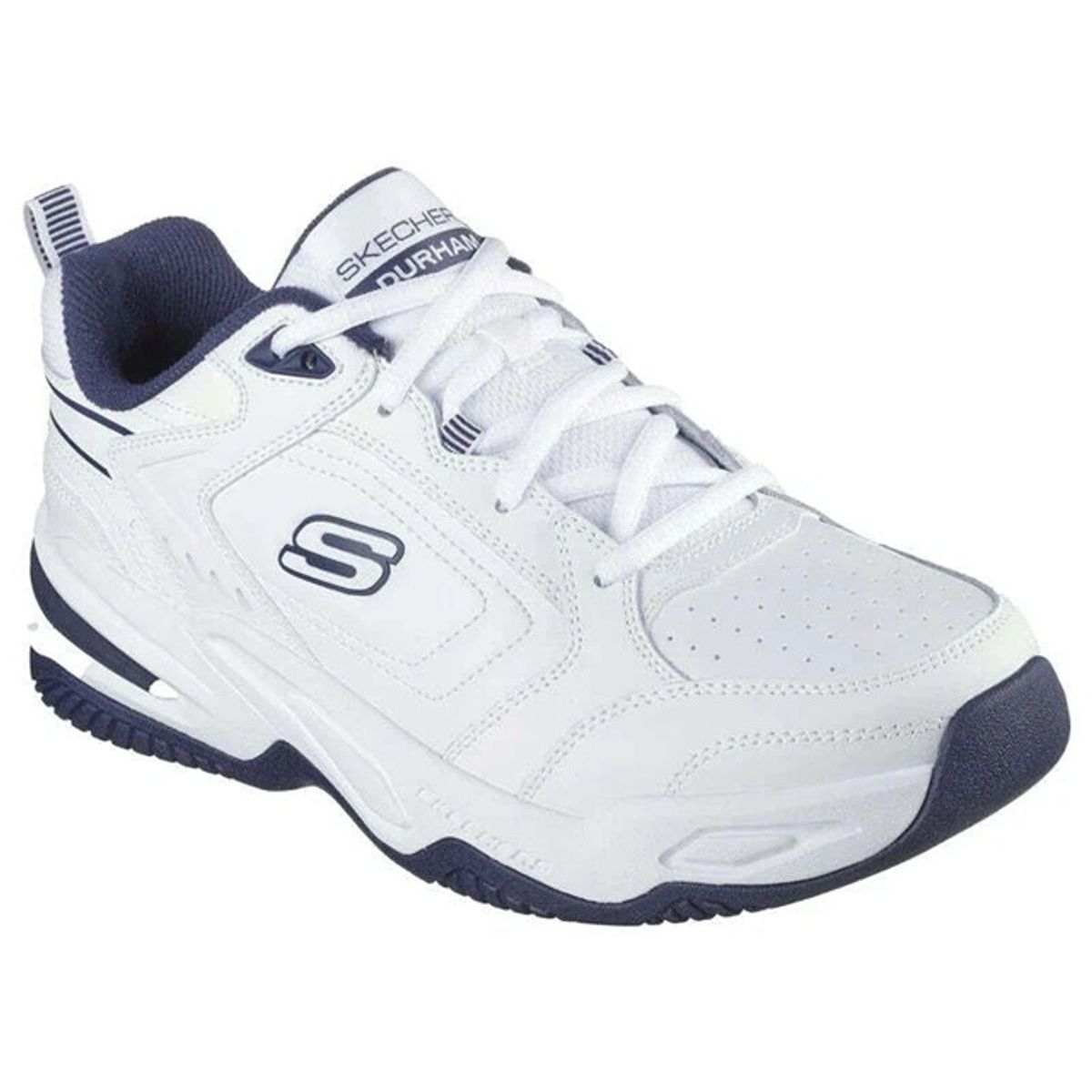 SKECHERS - Tenis Skechers Hombre Durham Delck 232730-WNV Blanco Diario