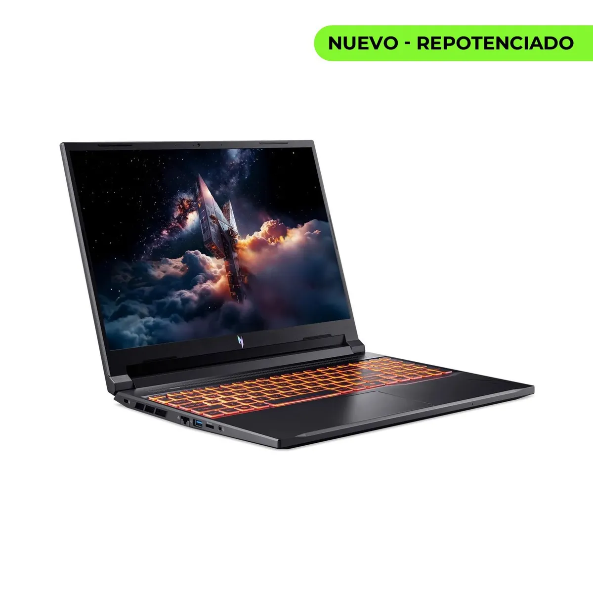 ACER - Portátil ACER NITRO - RYZEN 5 240 - 16GB RAM - 512GB SSD - RTX 5050 8GB - 16” - ANV16-42-R309 GAMER