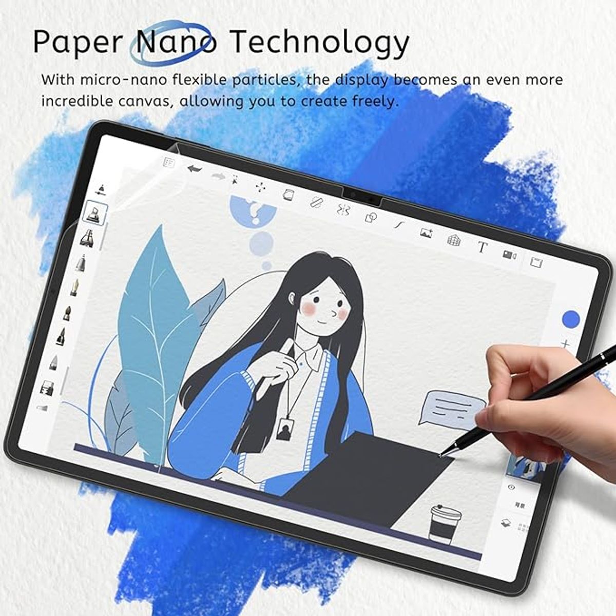 GENERICO - Protector De Pantalla Tipo Papel Paper-like Para Xiaomi Redmi Pad SE 11