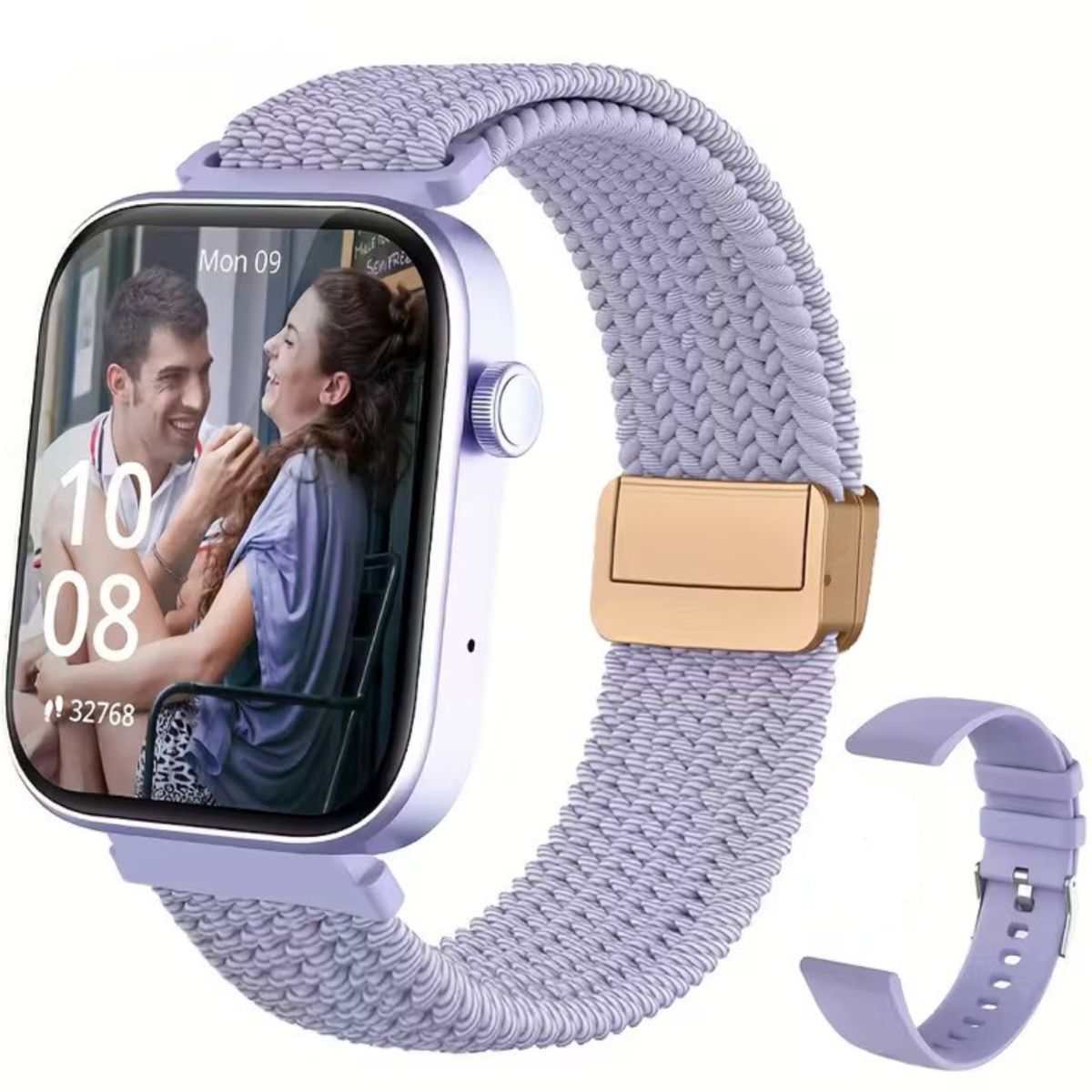 COLMI - Reloj Inteligente Mujer WhatsApp Llamadas Micrófono Smartwatch