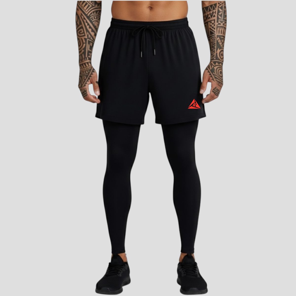 RIPPLE FT - Pantaloneta con Licra Larga 2 Bolsillos Original RIPPLE.