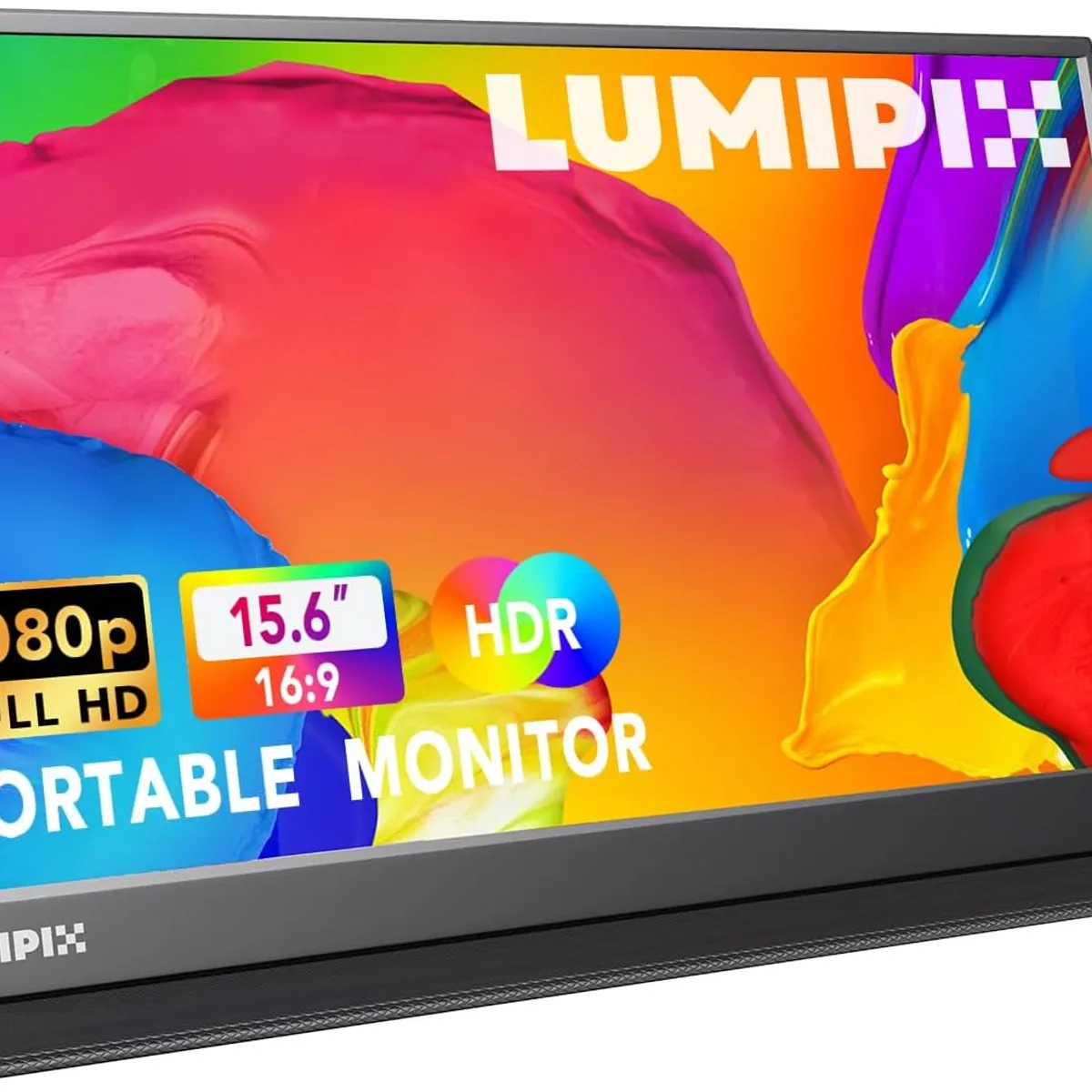 GENERICO - Monitor Portátil Lumipix 15.6 Full Hd Ips Gamer
