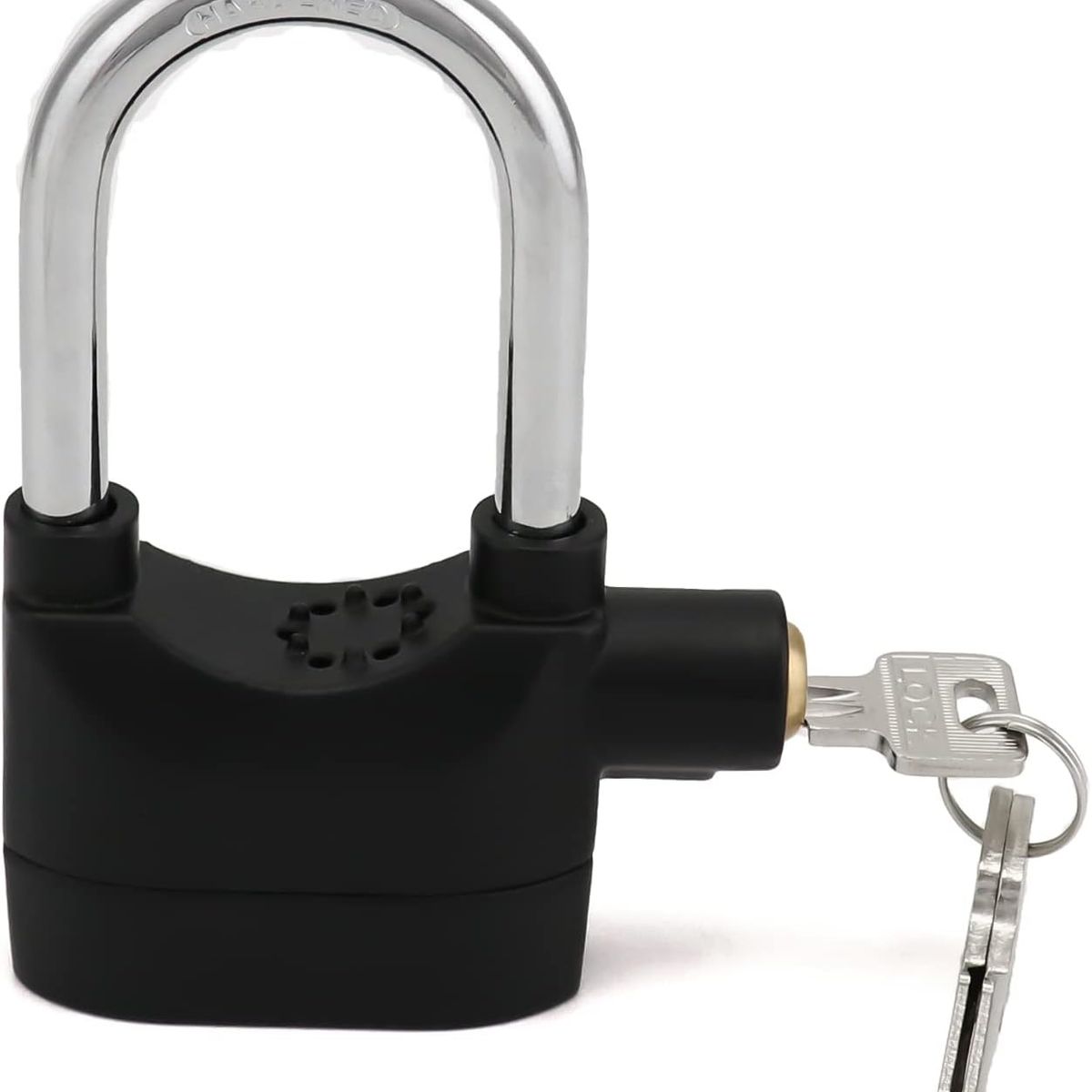 GENERICO - Candado para moto bicicleta con alarma premium