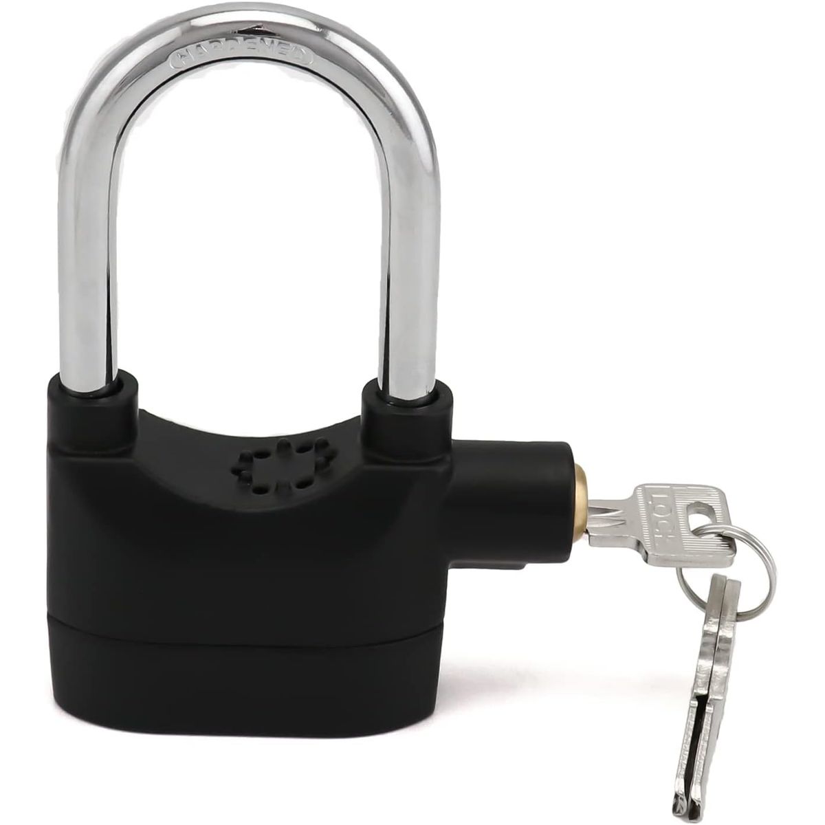 GENERICO - Candado para moto bicicleta con alarma premium