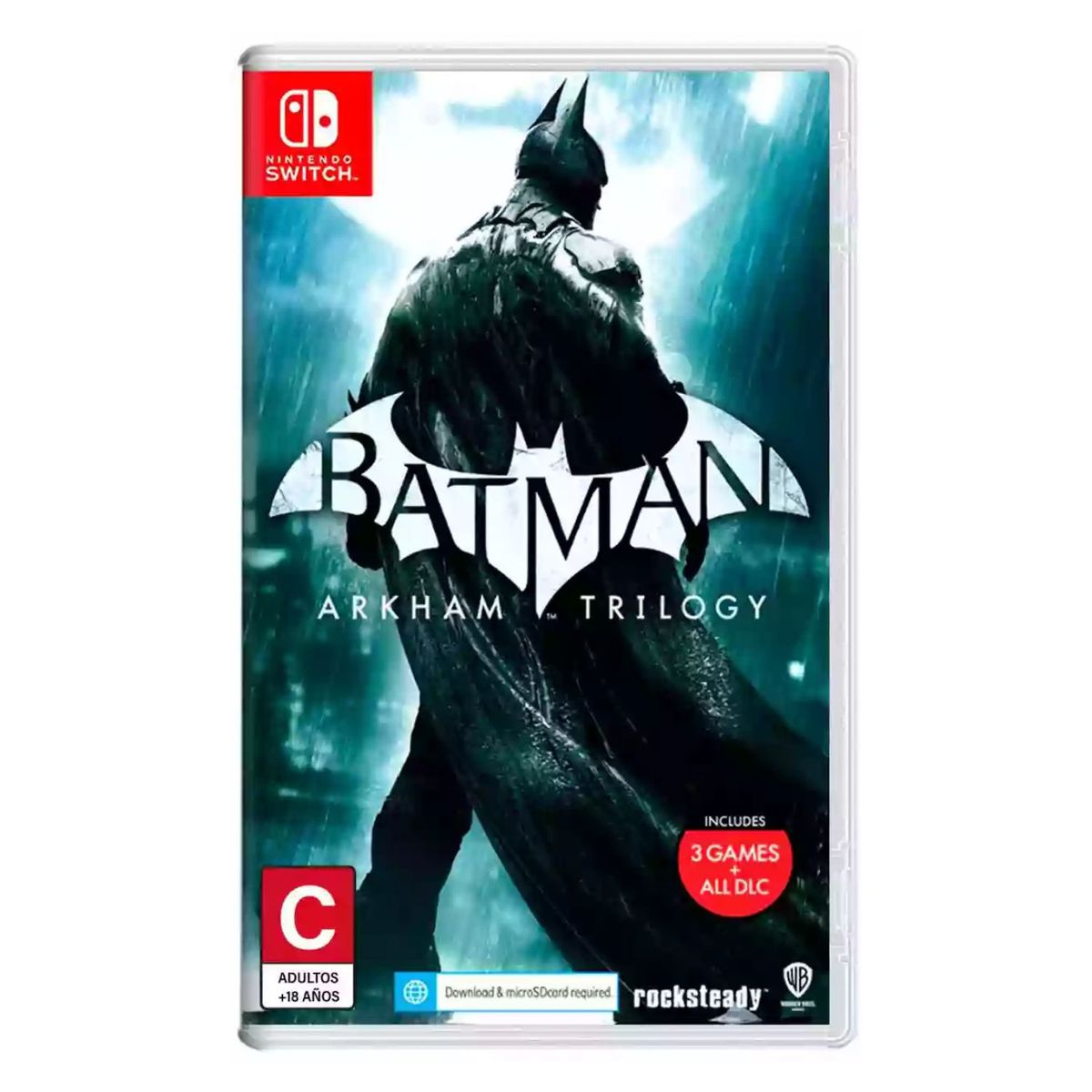 NINTENDO SWITCH - Batman Arkham Trilogy Nintendo Switch Fisico