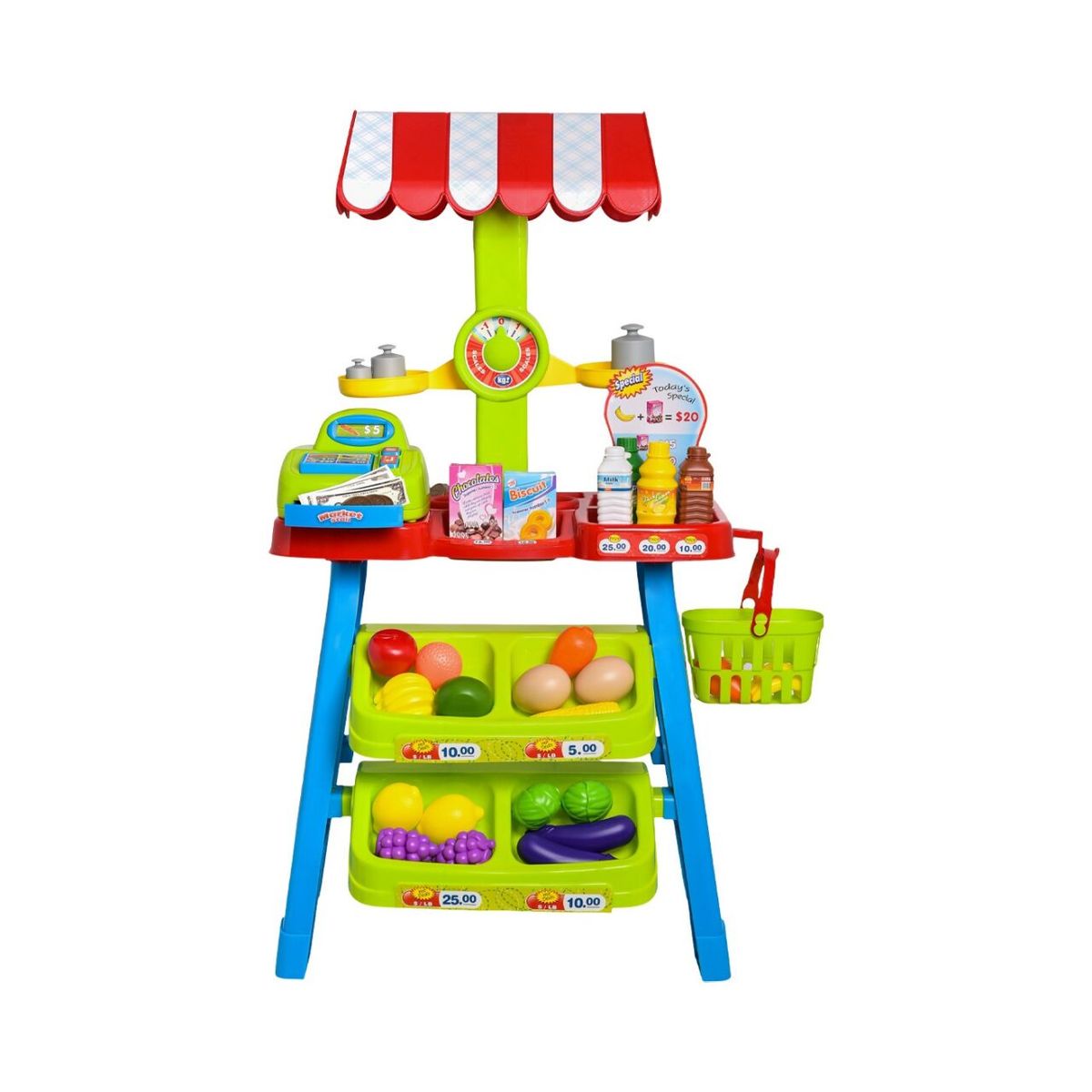 MONKEY BRANDS - Mi Primer Supermercado Infantil Magic Play