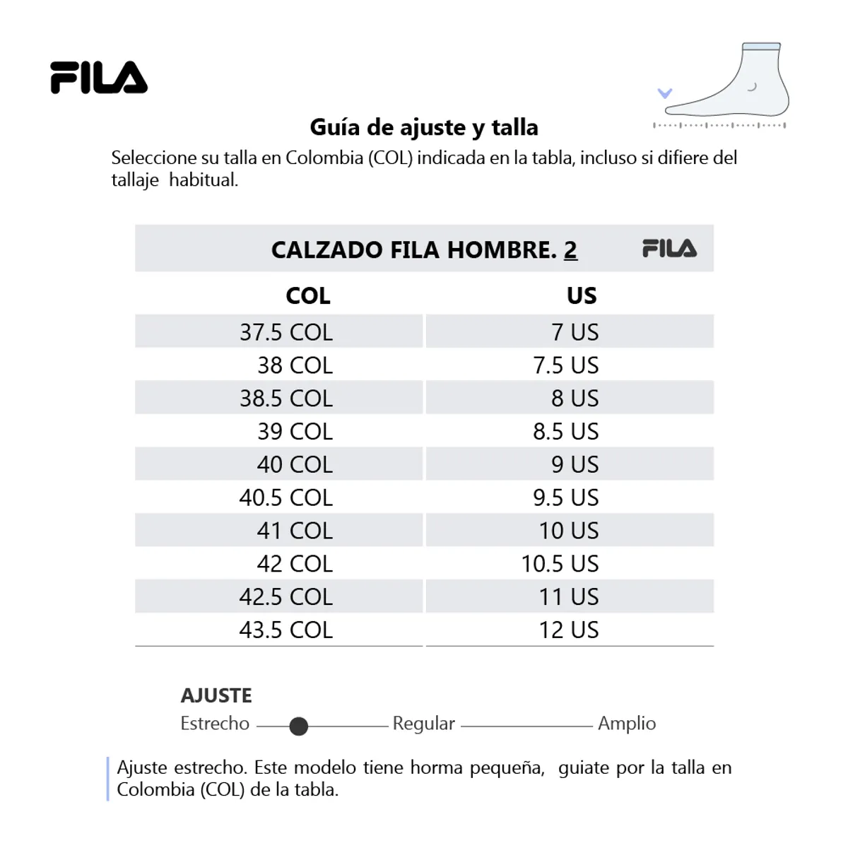 FILA - Tenis Fila Dilme Hombre-Azul