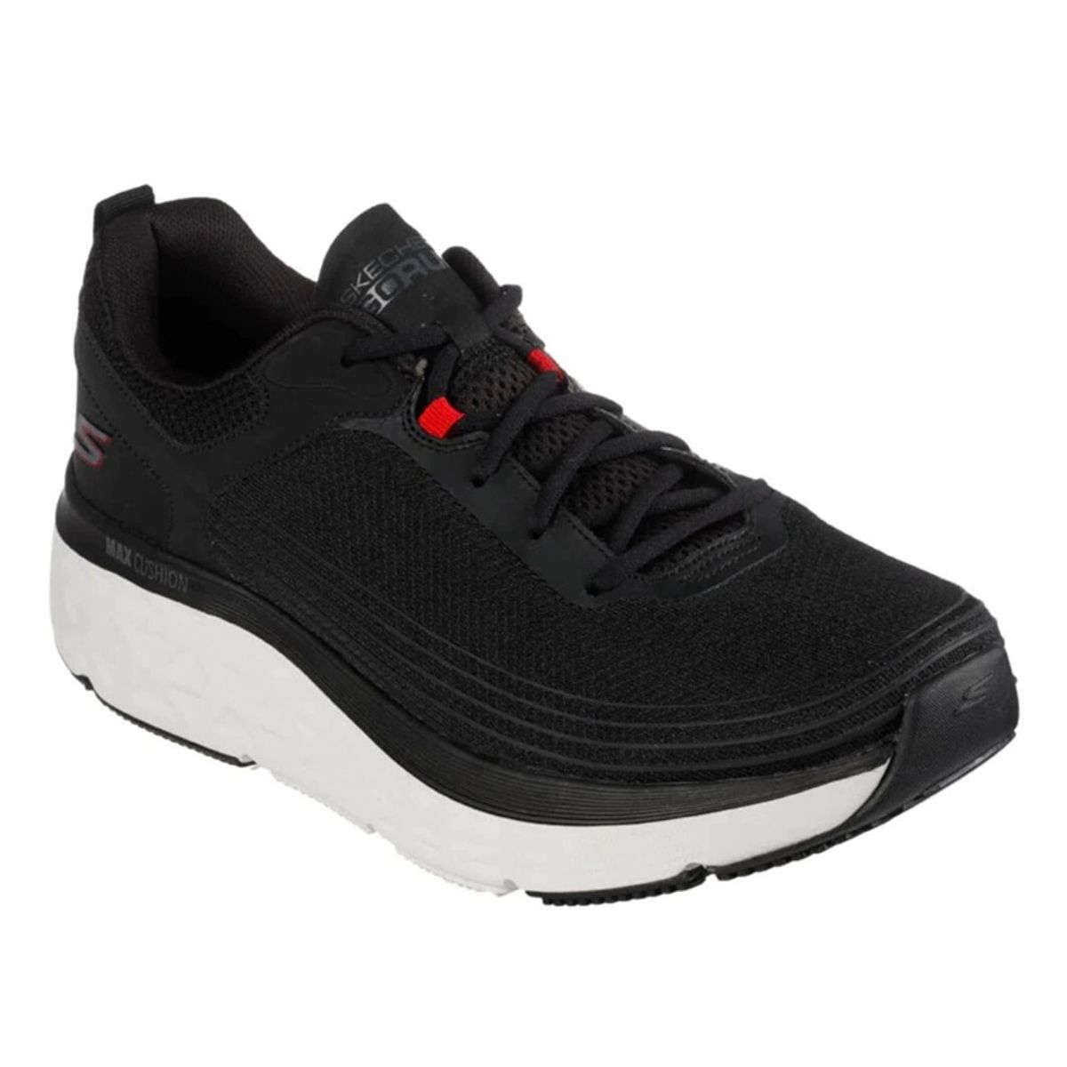 SKECHERS - Tenis Skechers Hombre Max Cushioning Delta - Negro - Blanco