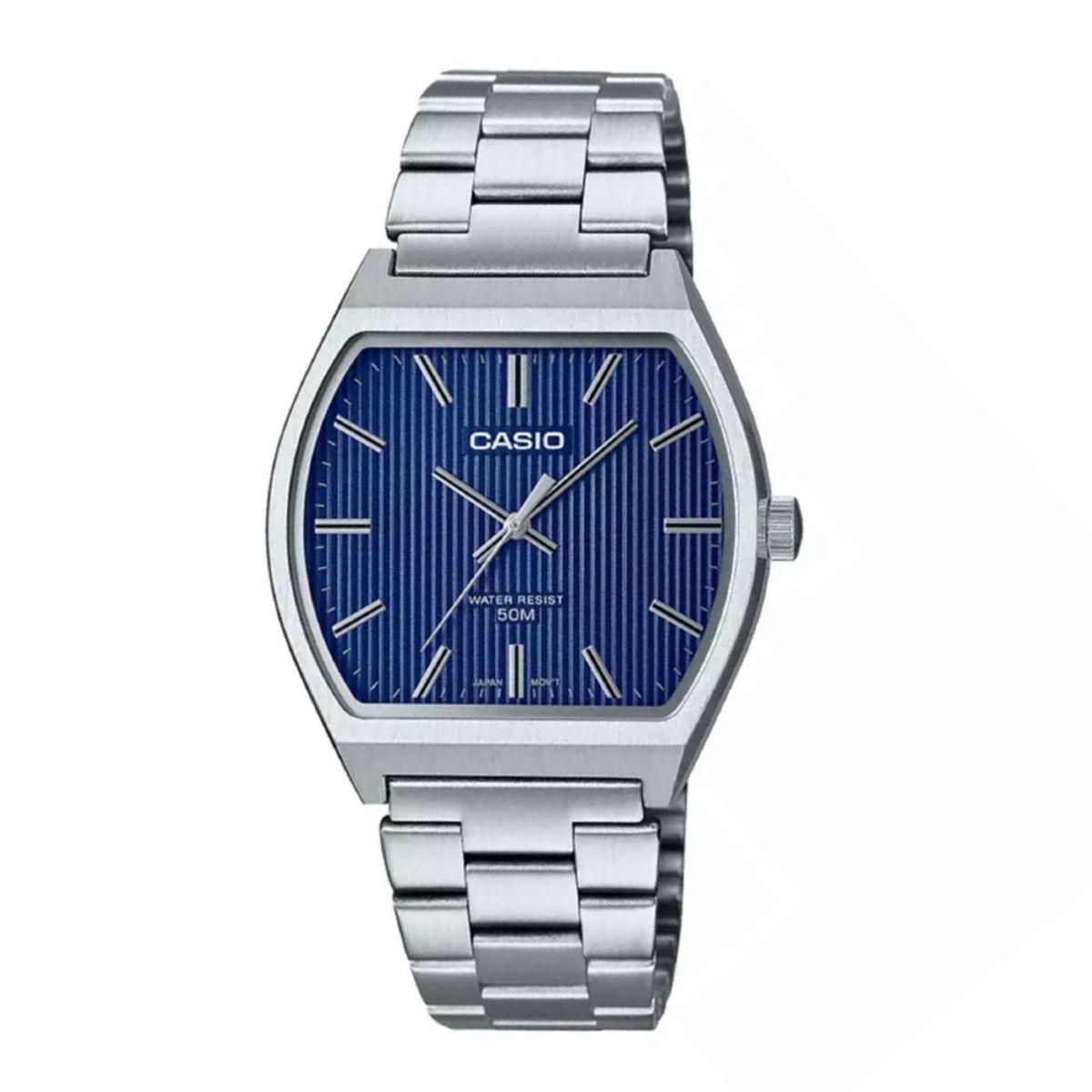 Reloj Casio Para Hombre Elegante Moderno MTP-B140D-2AVDF Azul Marino En ...