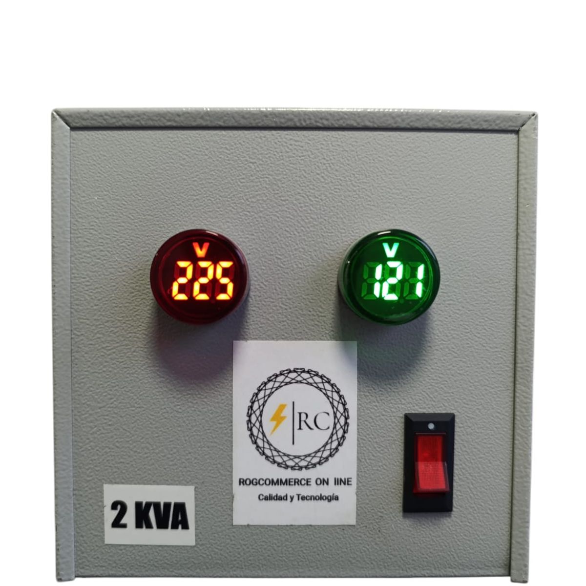 GENERICO - TRANFORMADOR ELEVADOR DE 2000WATIOS ENTRADA 110V SALIDA 220V