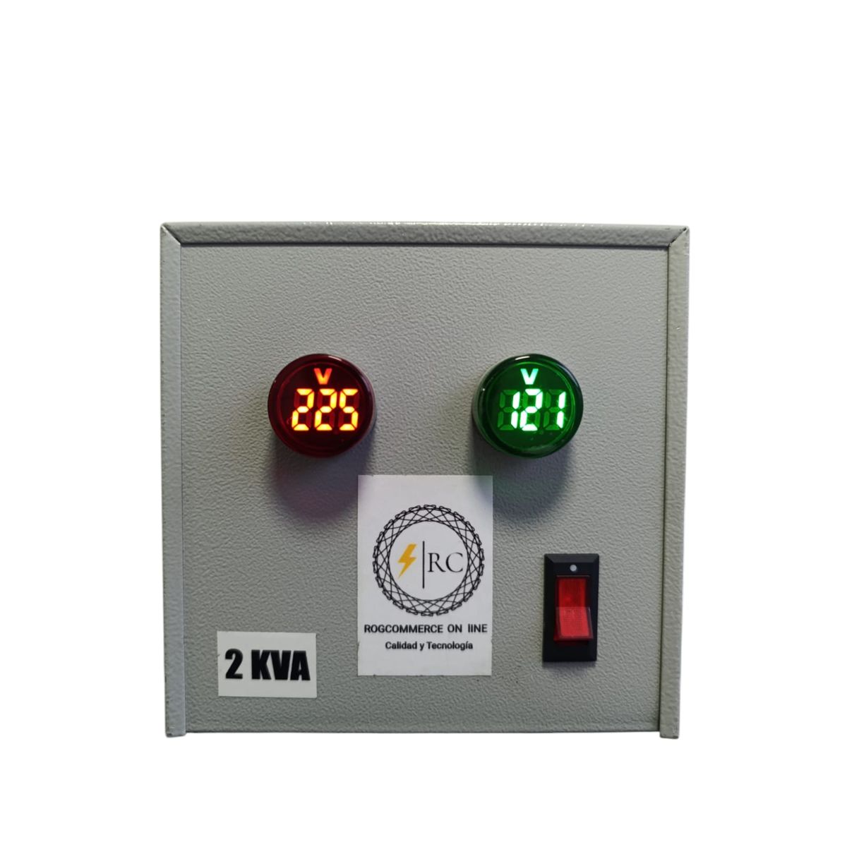 GENERICO - TRANFORMADOR ELEVADOR DE 2000WATIOS ENTRADA 110V SALIDA 220V