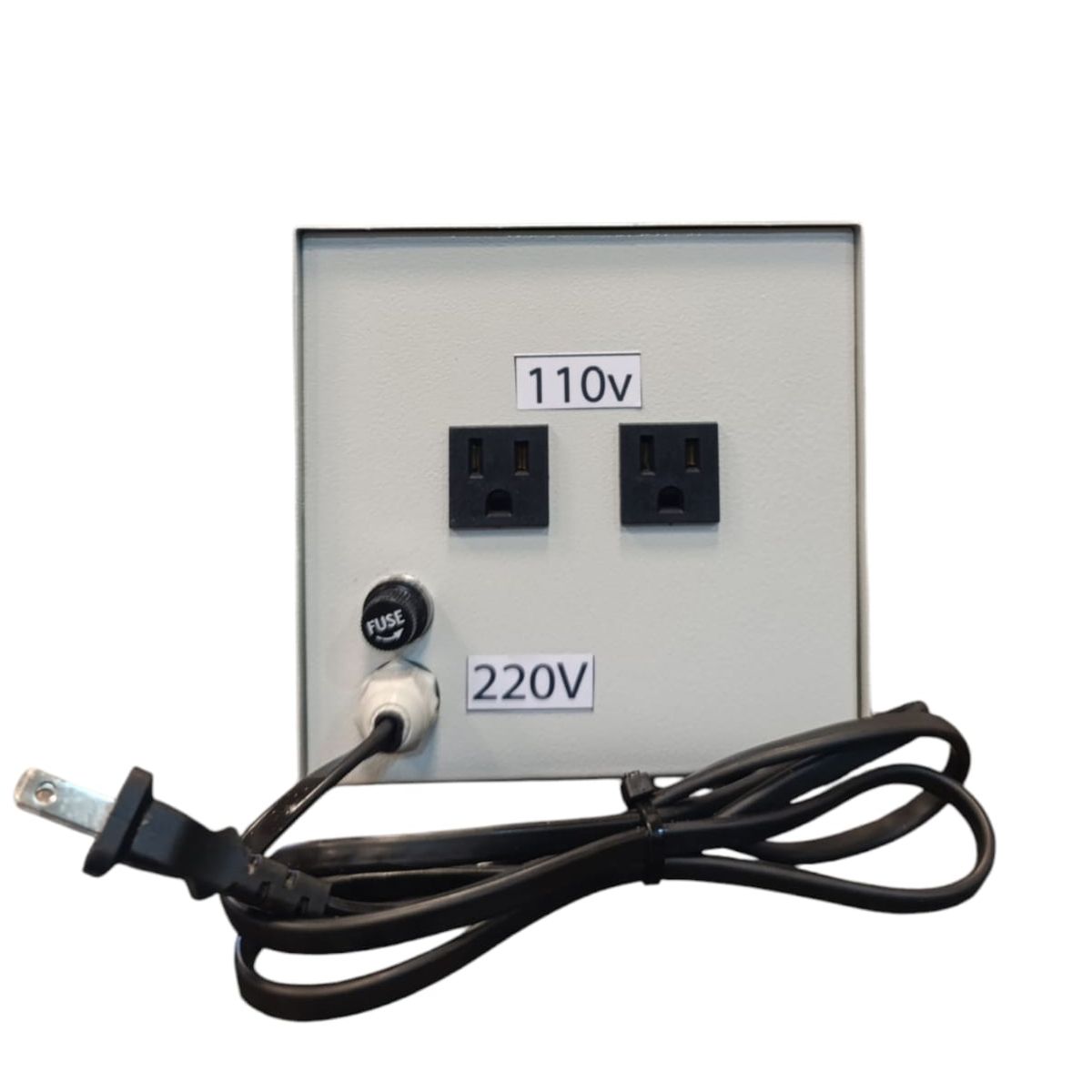 GENERICO - TRANFORMADOR ELEVADOR DE 2000WATIOS ENTRADA 110V SALIDA 220V