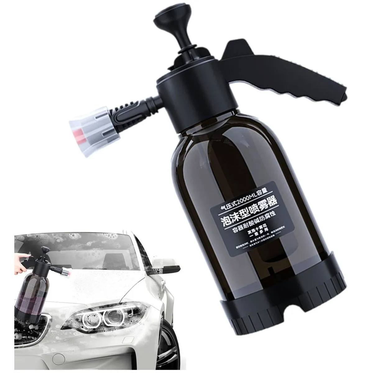 ONE PIXEL - Pulverizadora Con Bomba De Espuma Lavado Agua En Spray