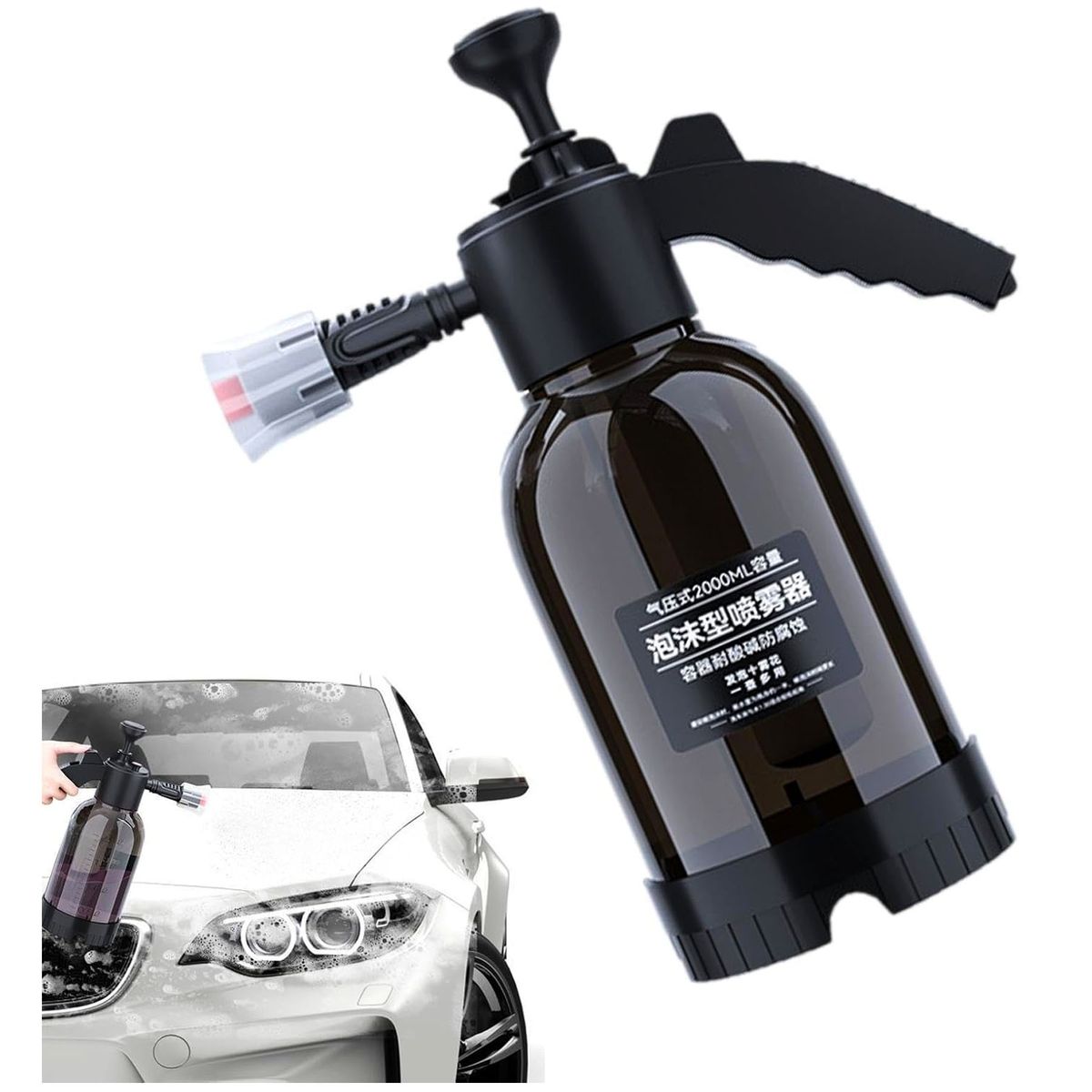ONE PIXEL - Pulverizadora Con Bomba De Espuma Lavado Agua En Spray