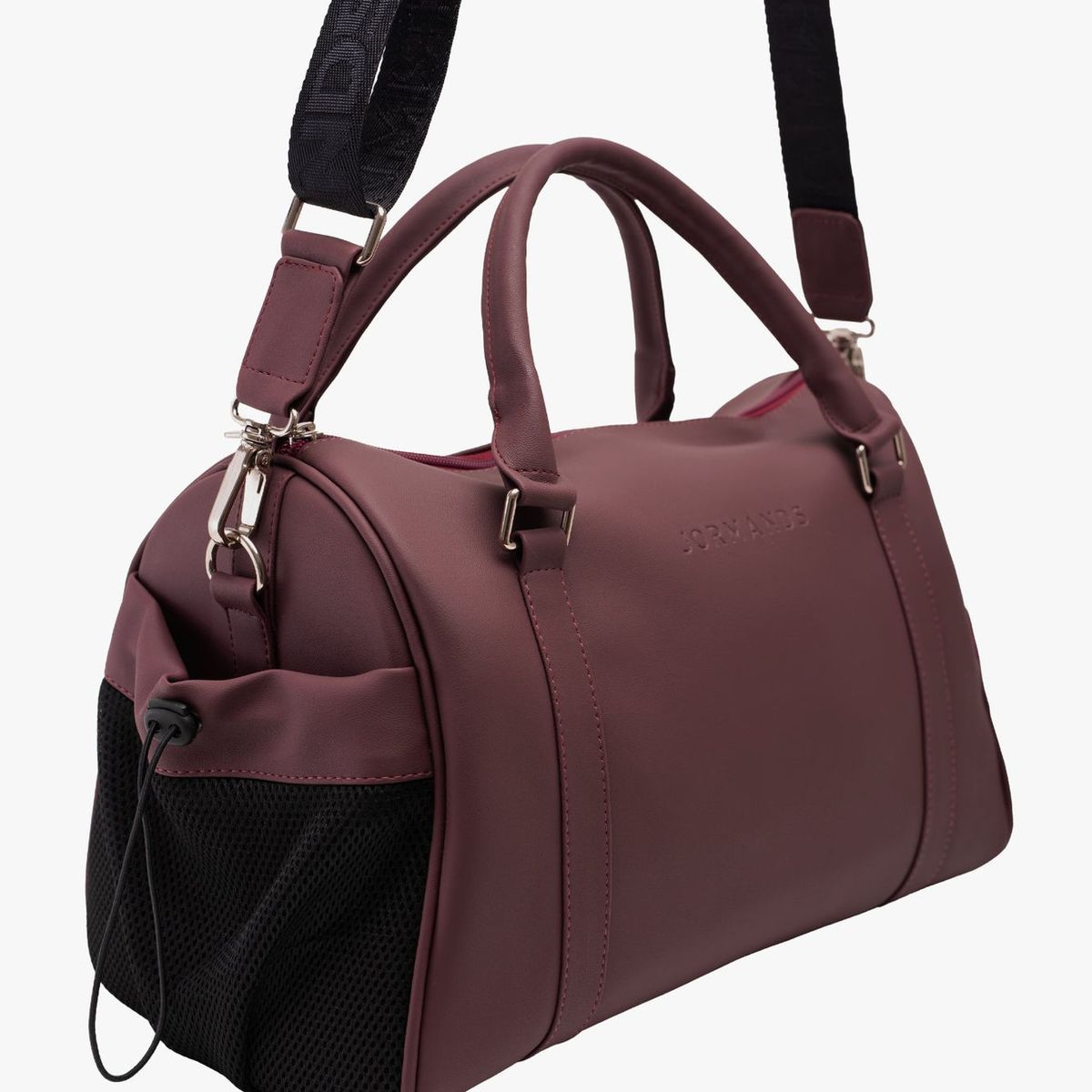 JORMANDS - Maleta de Mano Viajera Jormands Mini Duffel Bag de Cuero Vegano