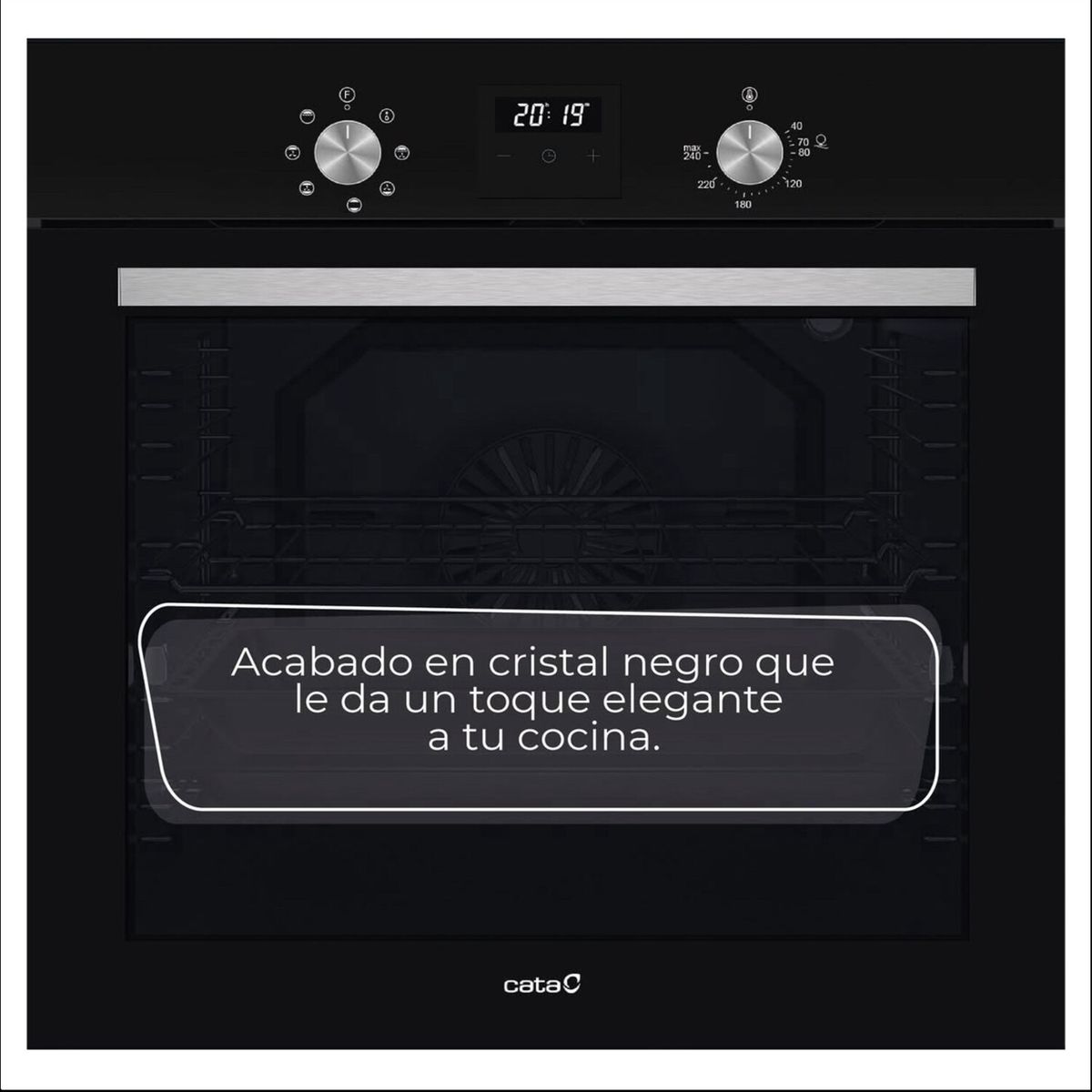 CATA - HORNO ELECTRICO MULTIFUNCIONAL MDS 8007BK