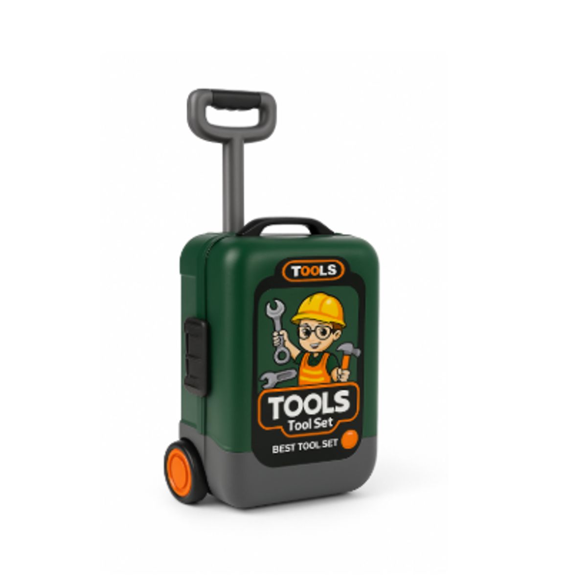 GENERICO - Maleta de Herramientas Infantil 3 en 1 - Set Constructor para Niños