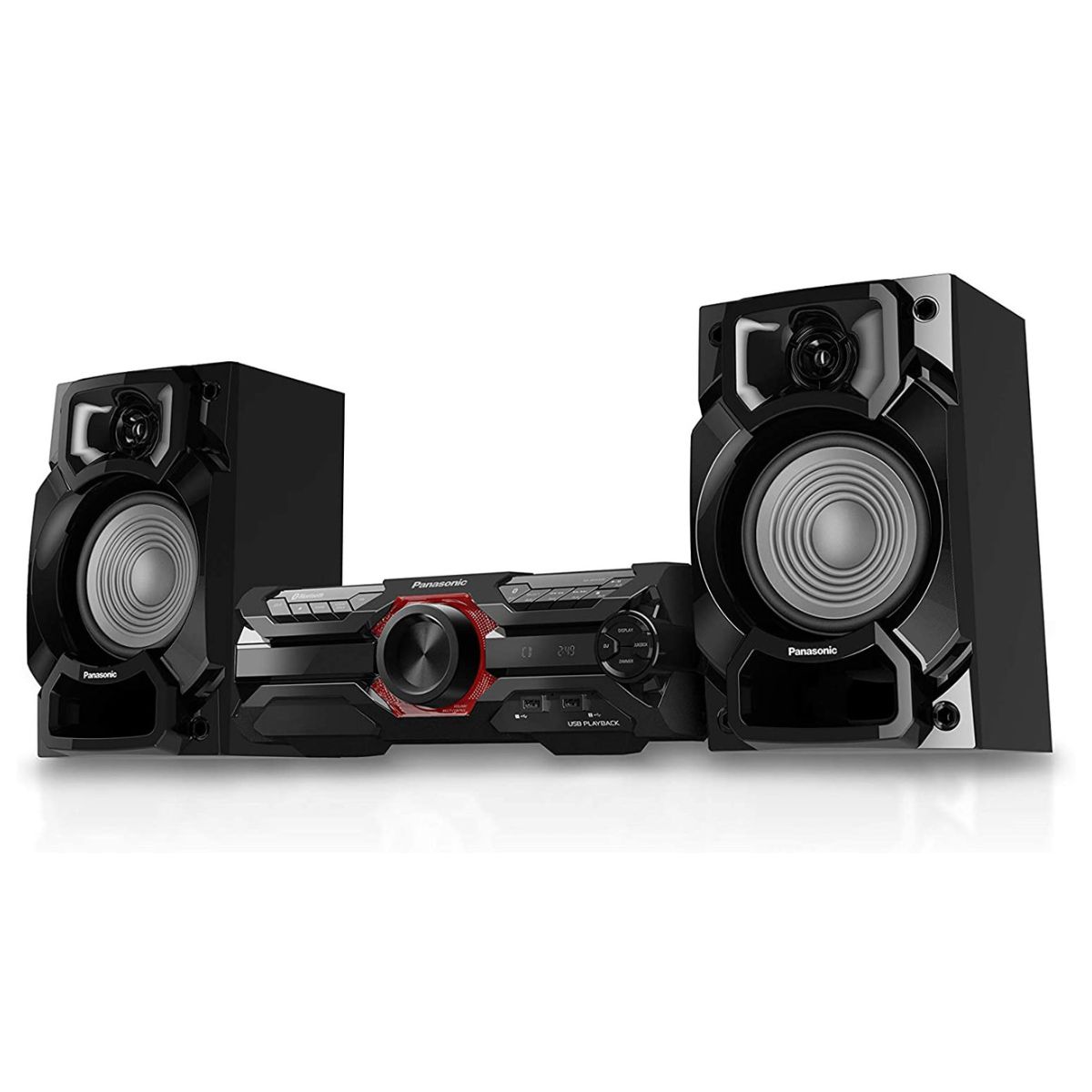 PANASONIC - Minicomponente PANASONIC AKX320 450 Watts Negro Equipo de Sonido