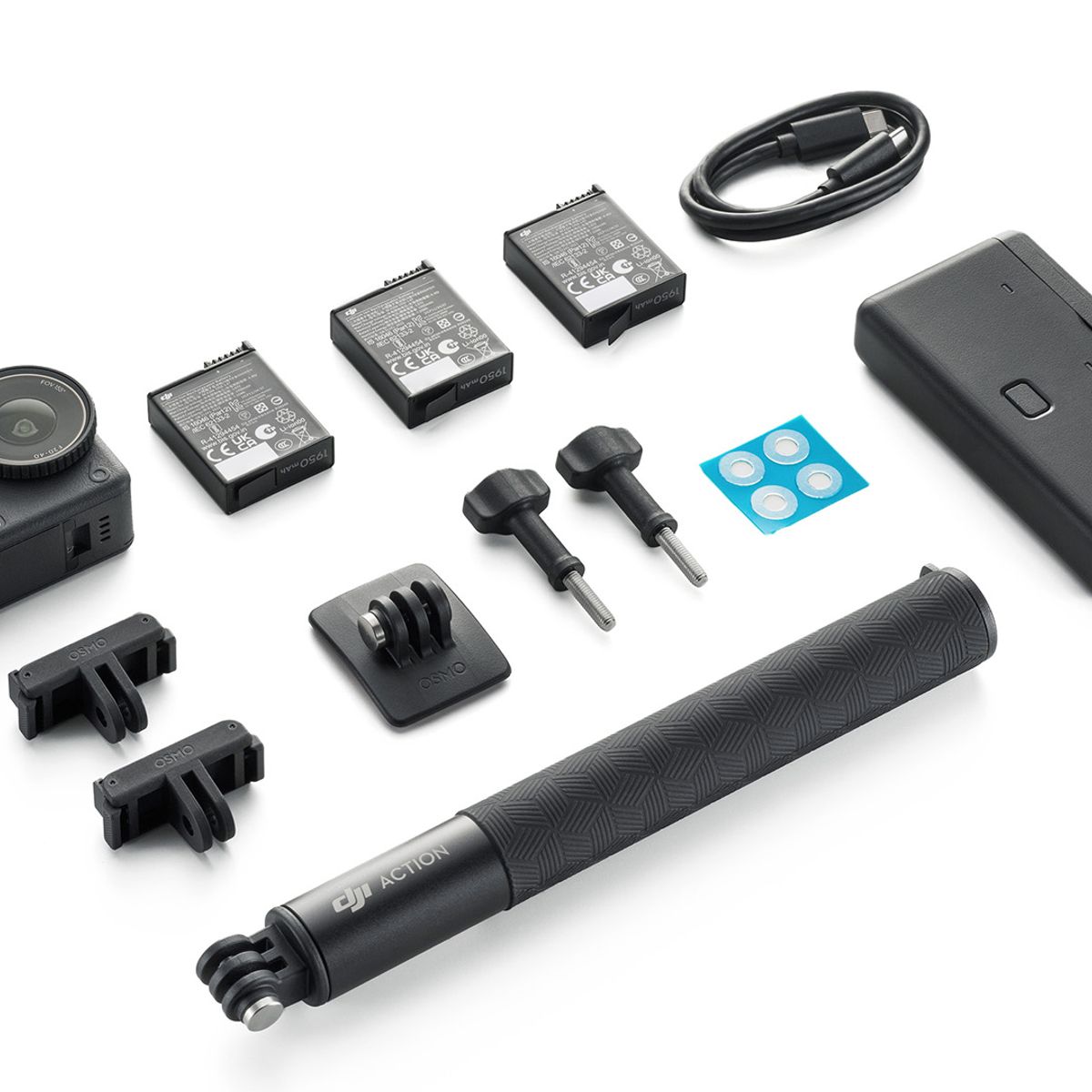 DJI - Cámara Osmo Action 6 Adventure Combo