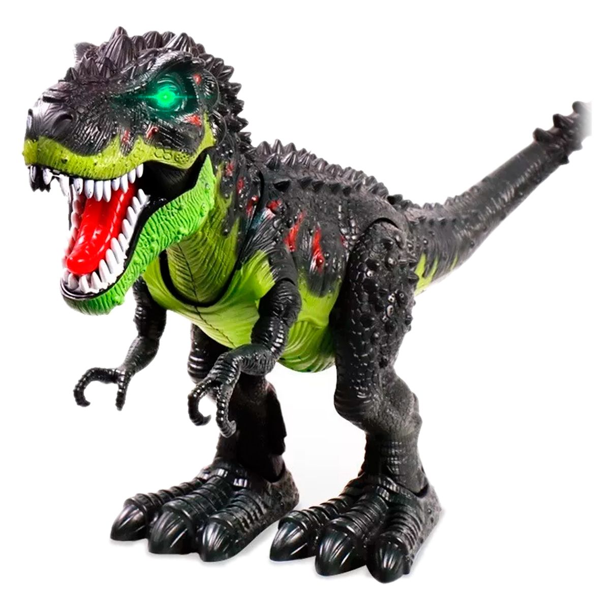 GENERICO - Dinosaurio Camina World T-rex 59cm Luz Sonido