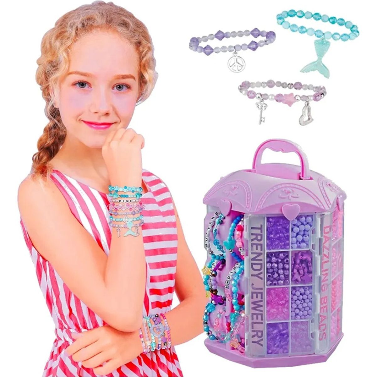 GENERICO - Set De Joyería Para Hacer Manillas