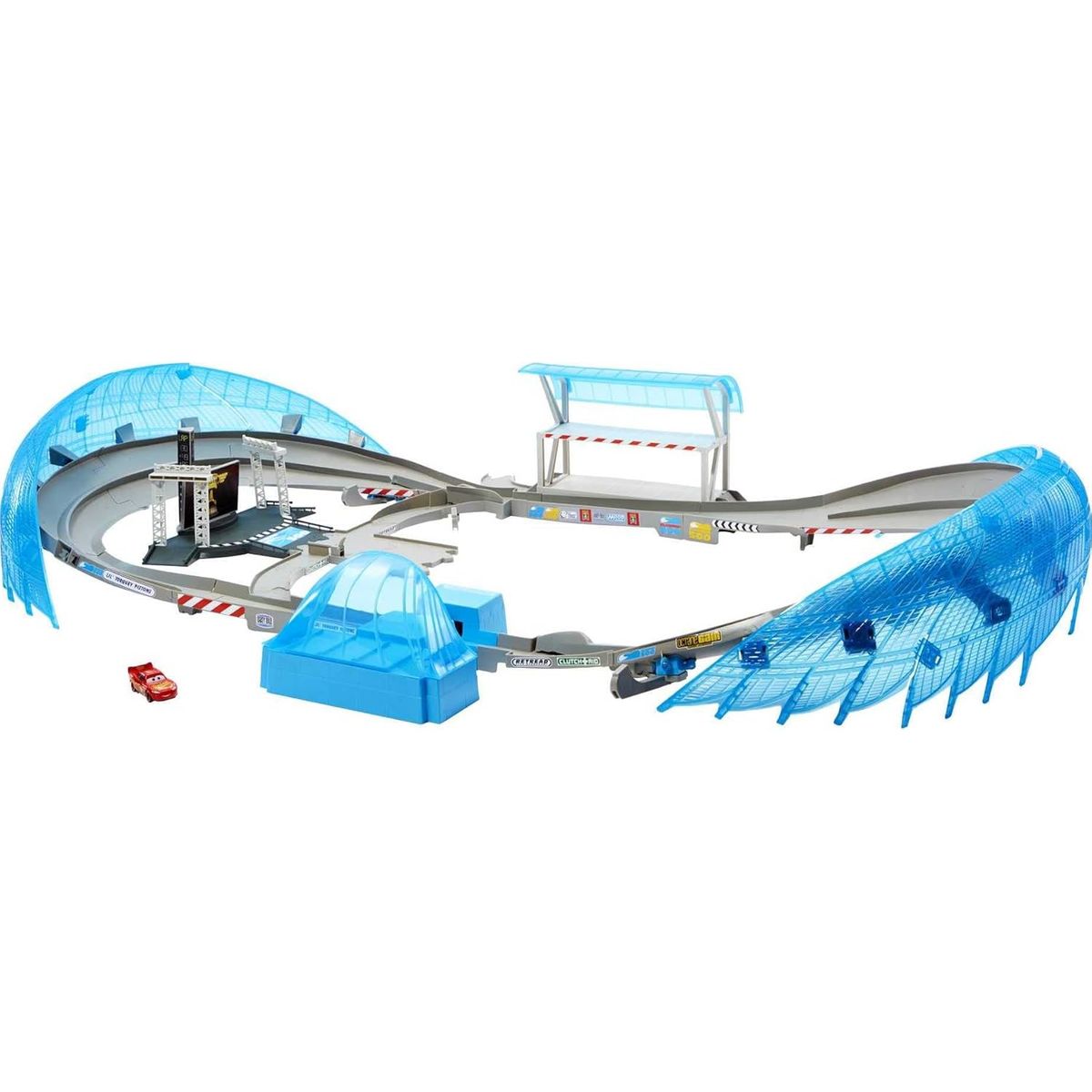 MATTEL - Super Pista Disney Cars Ultimate Florida Con Rayo Mcqueen