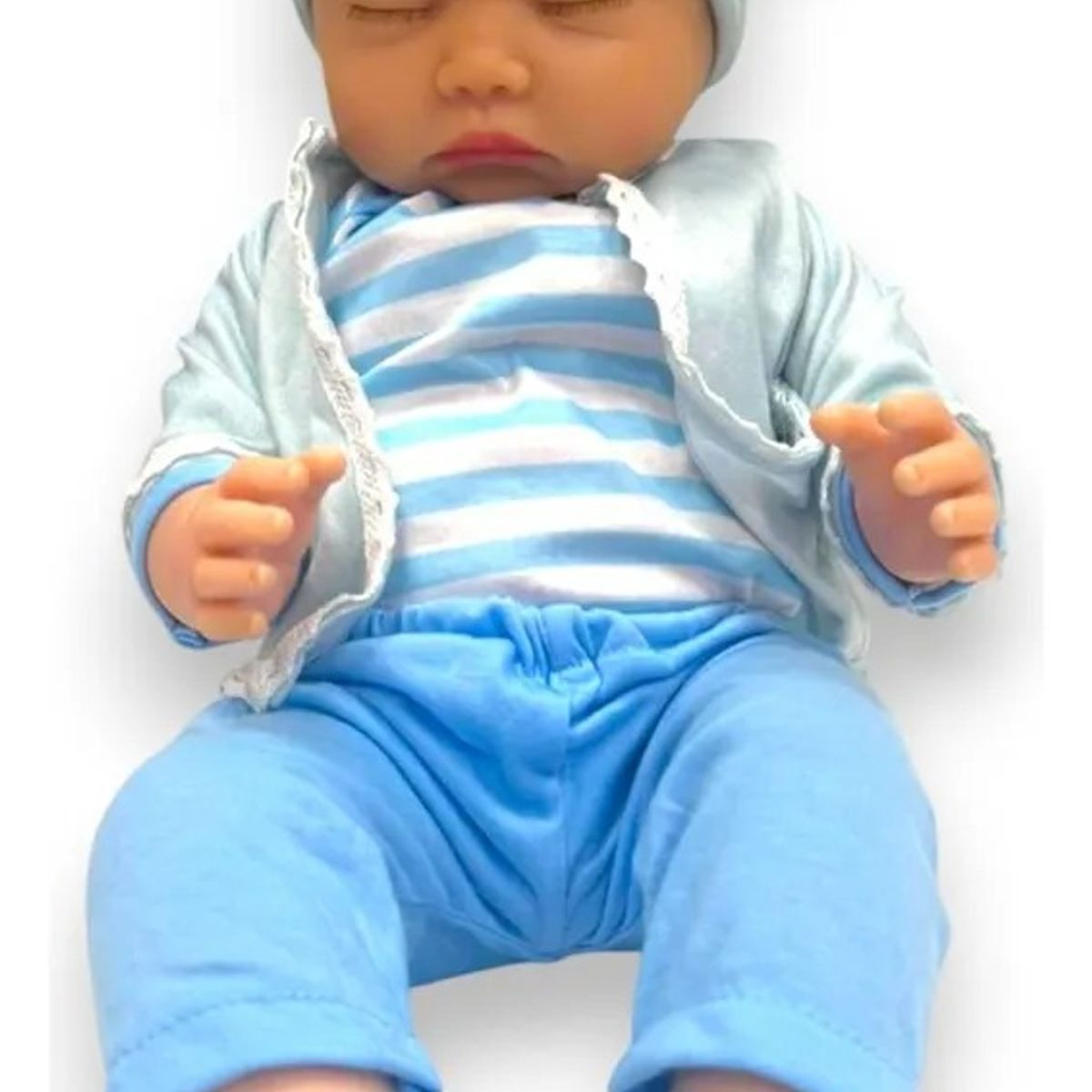 KIDSHOP - Bebé Realista 50cm Silicona + Accesorios M-647