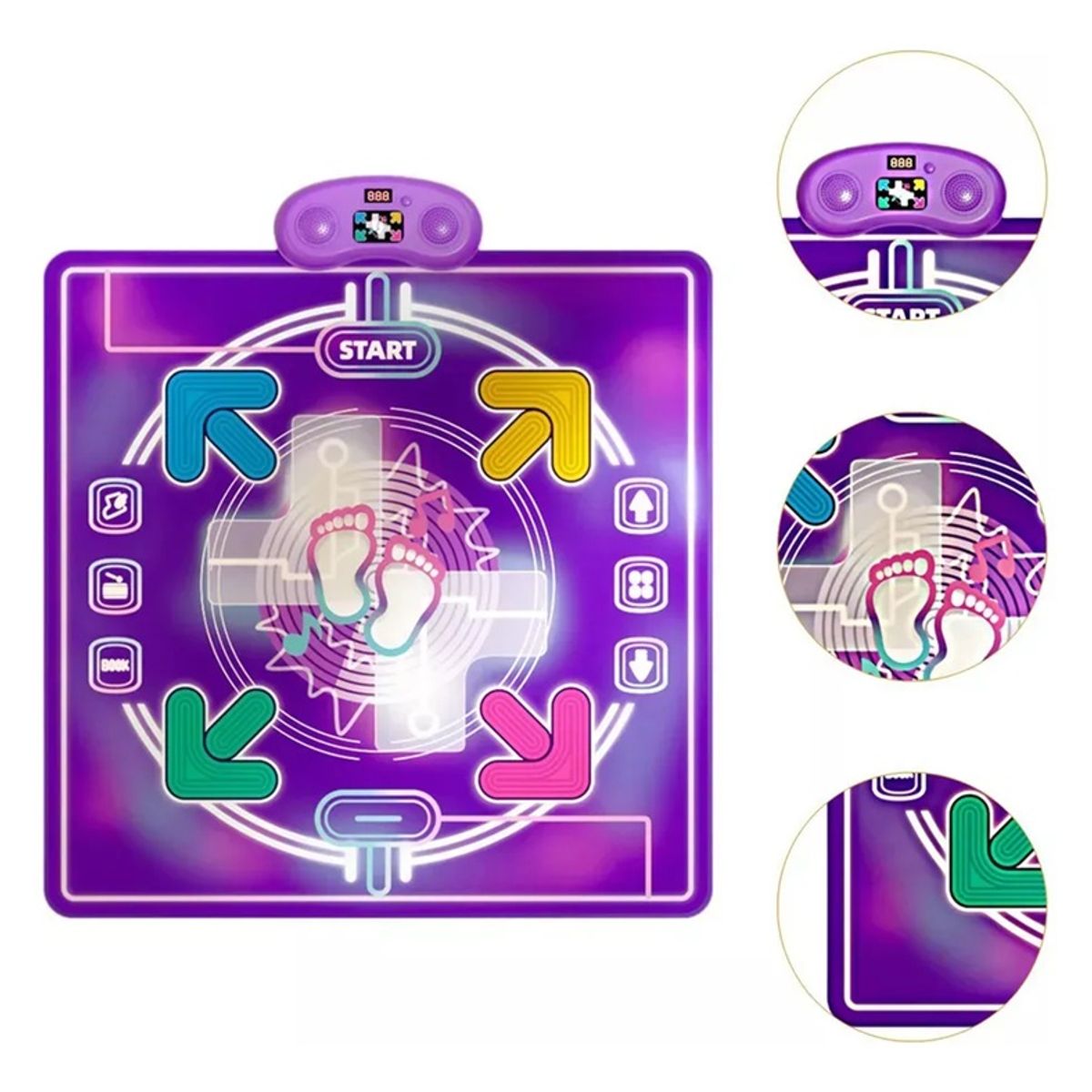 GENERICO - Alfombra Musical De Baile Interactiva Infantil