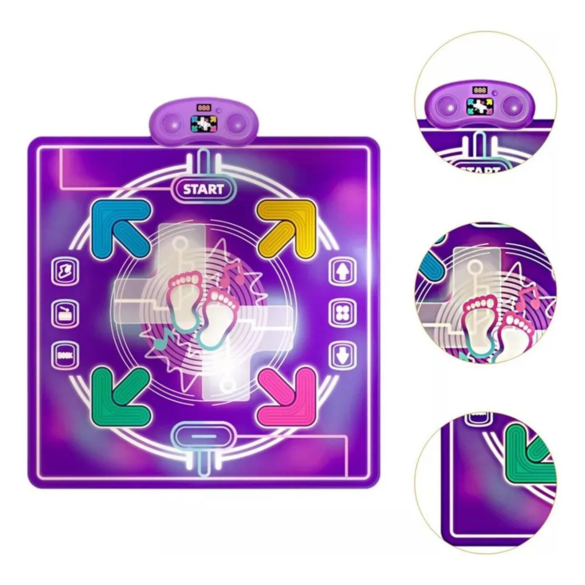 GENERICO - Alfombra Musical De Baile Interactiva Infantil