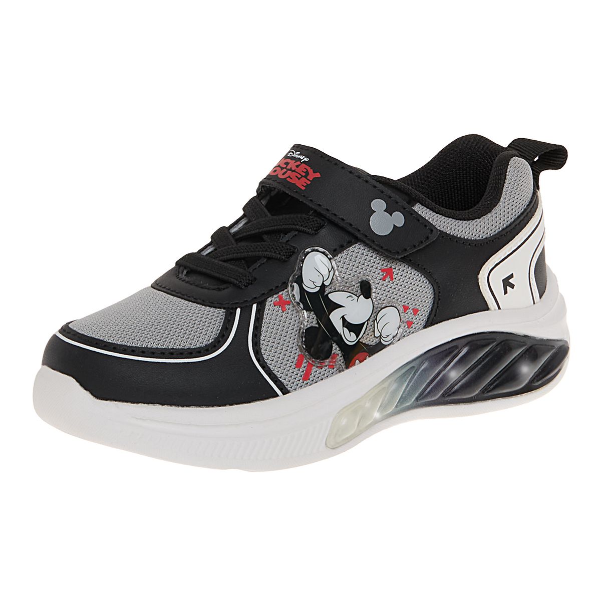 DISNEY - Zapatos Deportivos Con Diseño De Mickey Para Niño Pequeño Negro Disney 210185