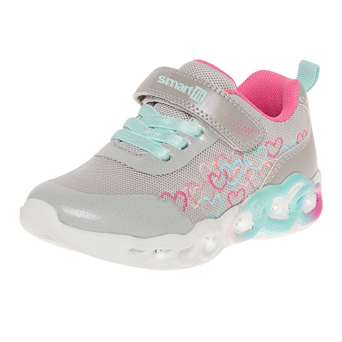 SMARTFIT - Zapatos Deportivos Para Niña Pequeña Plateado Smartfit 210397