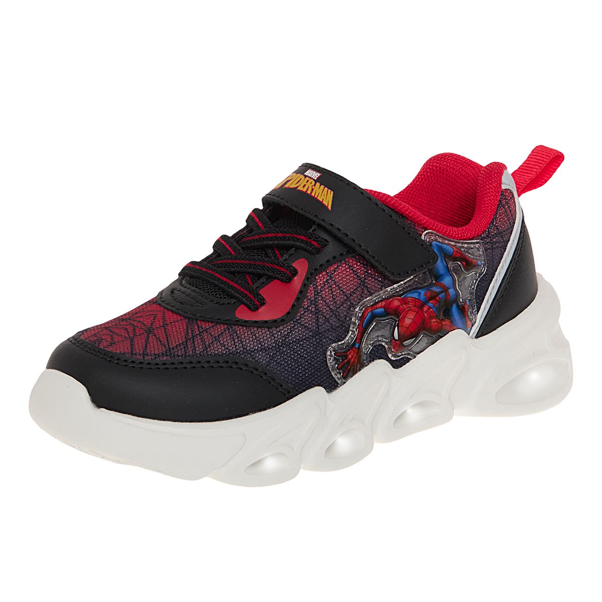 DISNEY - Zapatos Deportivos Con Diseño De Spiderman Para Niño Pequeño Negro Disney 210410