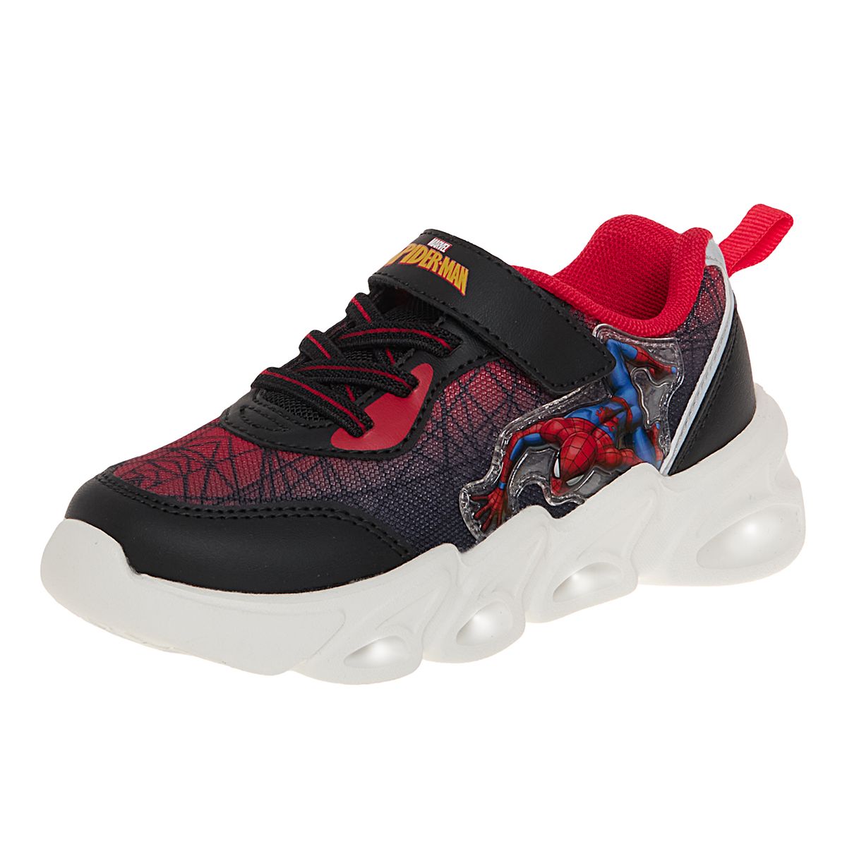 DISNEY - Zapatos Deportivos Con Diseño De Spiderman Para Niño Pequeño Negro Disney 210410