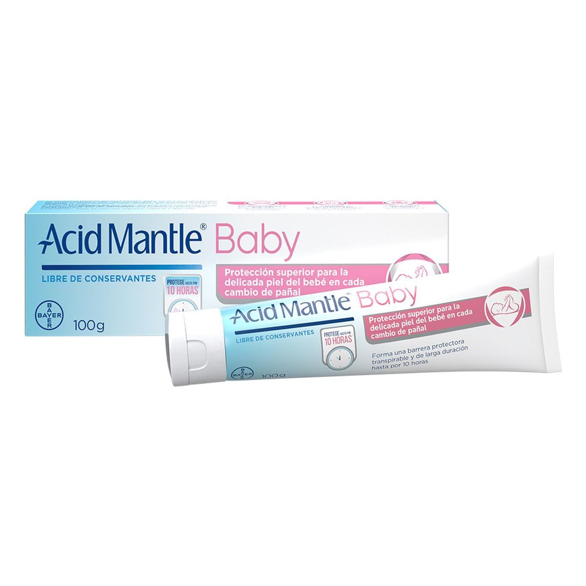 BAYER - Acid Mantle Baby crema 100gr X3 unidades