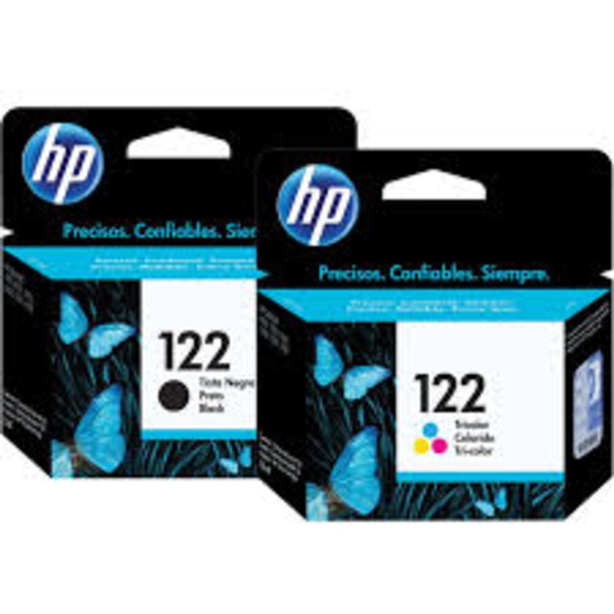 HP - CARTUCHOS HP 122 NEGRO Y 122 COLOR