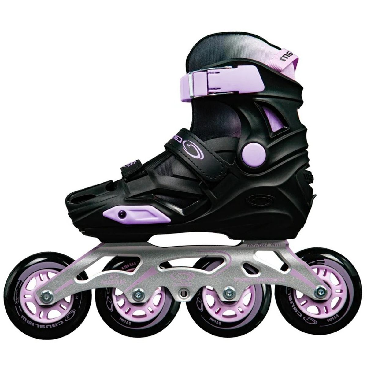 CANARIAM - Patines Canariam Romax Negro x Lila 33-36