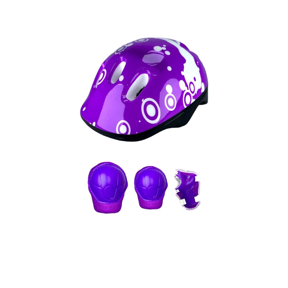 ONWHEELS - Patines En Linea Semiprofesionales Kit Onwheels Con Protecciones Celeste S 29 Ajustables a 33