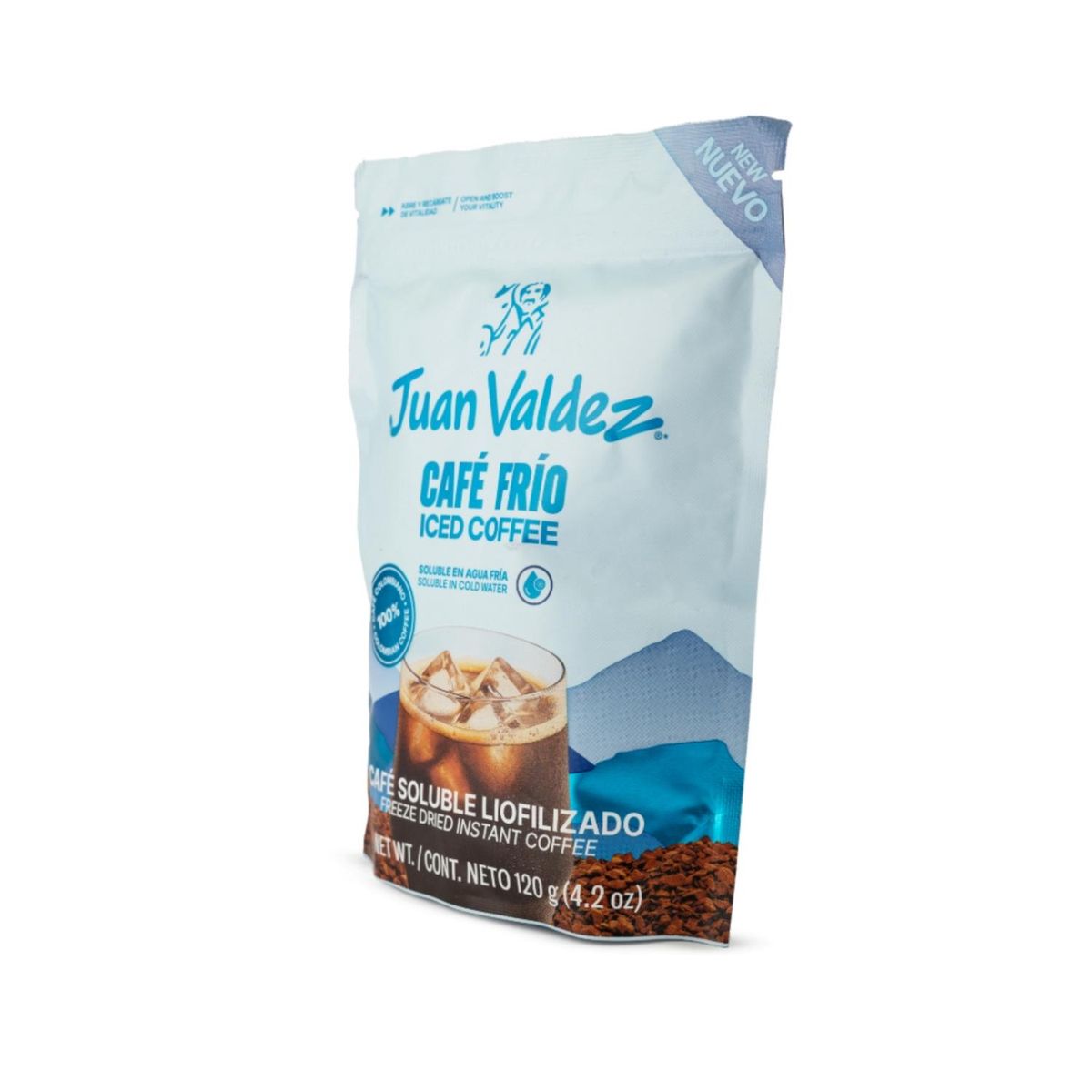 JUAN VALDEZ - Café Liofilizado Iced Coffee 120 gr Doypack
