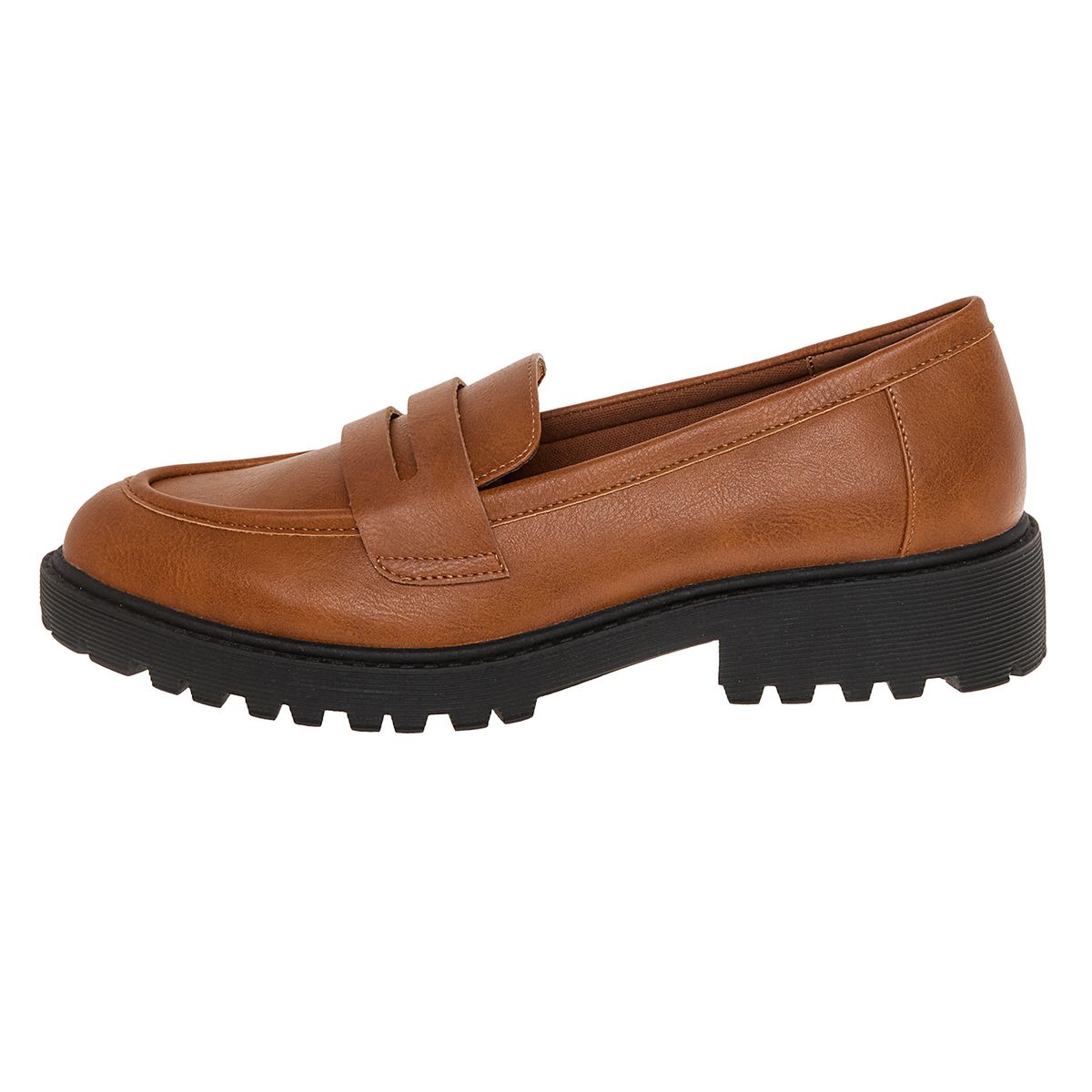 BRASH - Zapatos Casuales Tipo Mocasín Guy Para Mujer Cogñac Brash 210539