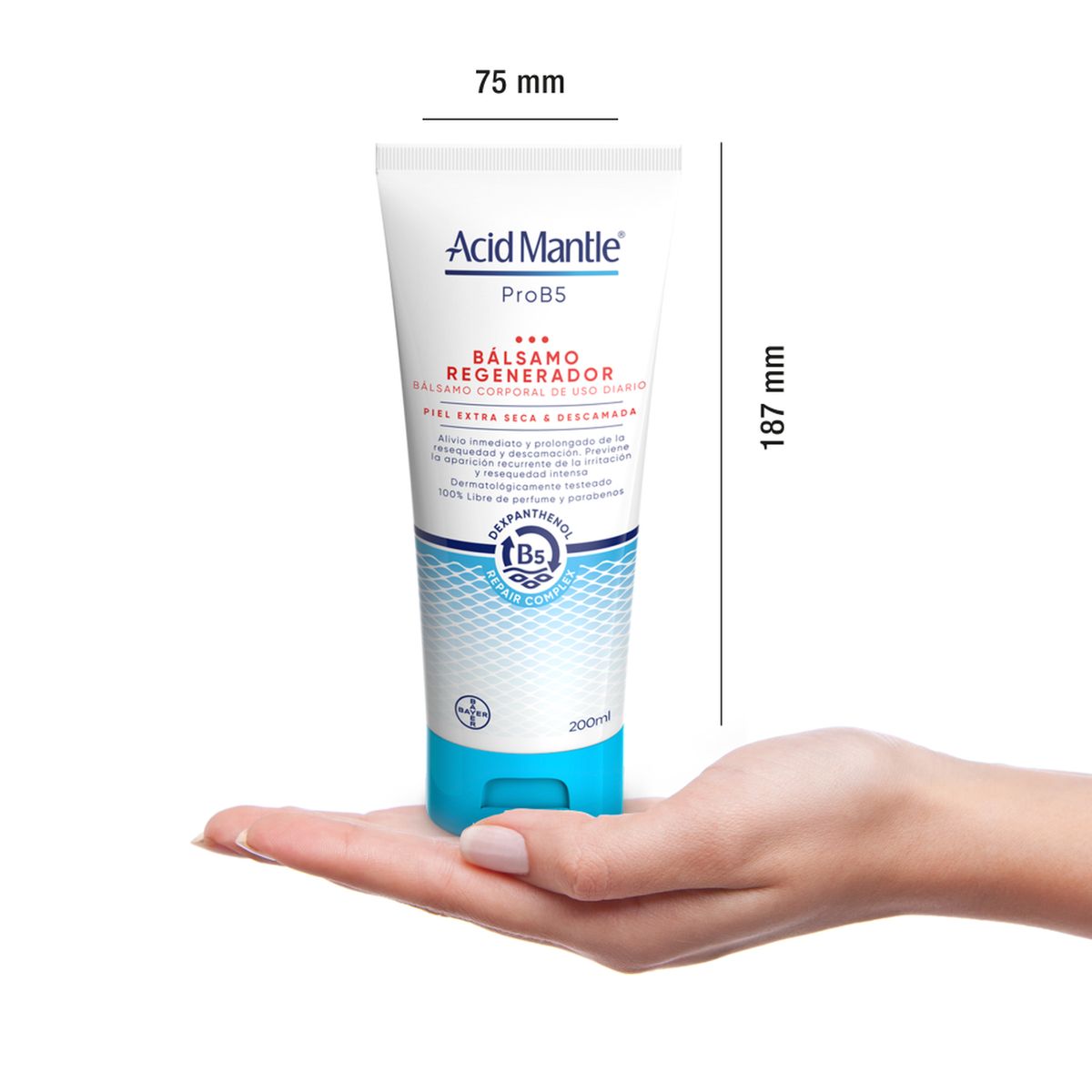 BAYER - ACID MANTLE® PRO B5 BÁLSAMO REGENERADOR 200ML X2