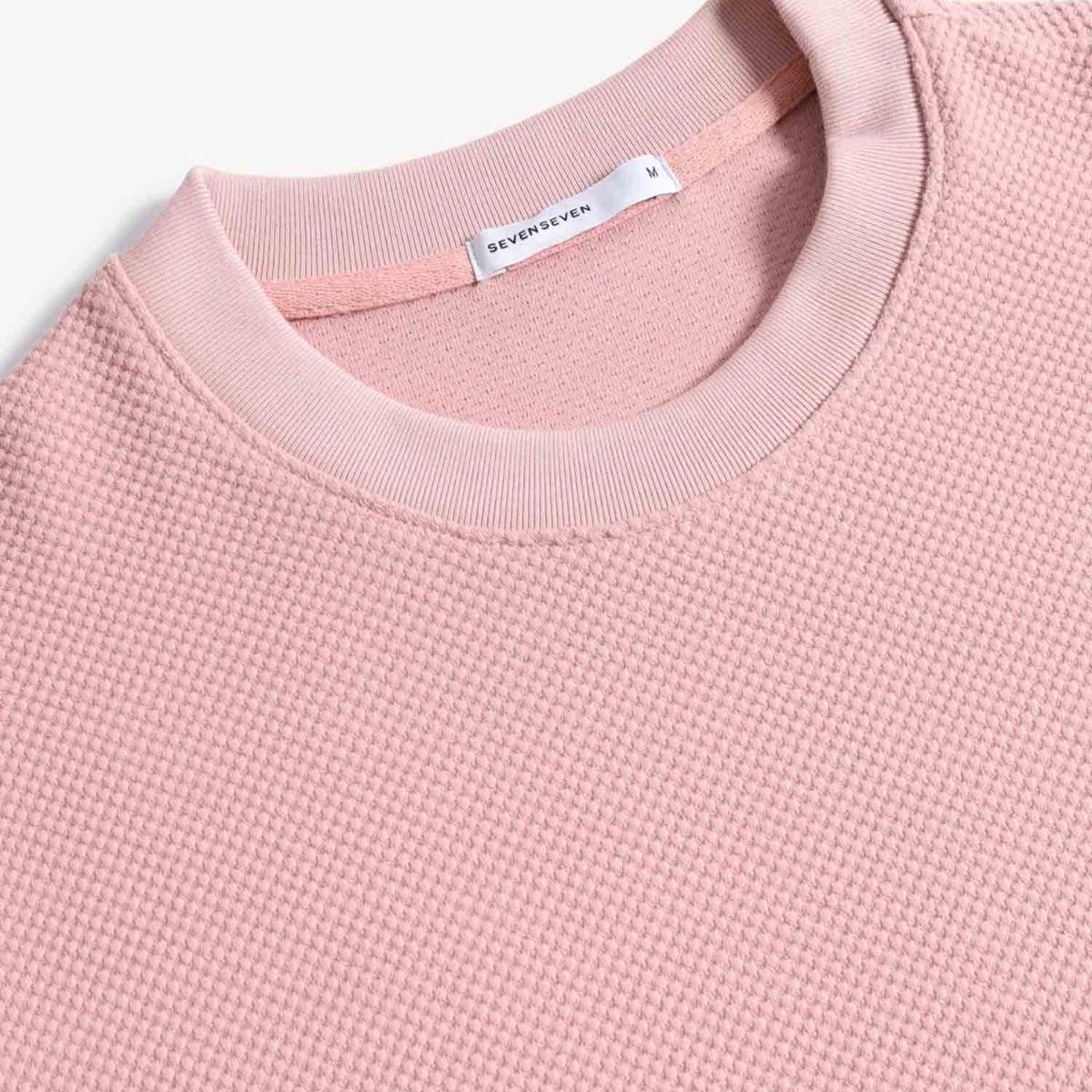 SEVEN SEVEN - Camiseta  Para Hombre Manga Corta Cuello Redondo Color Rosa Marca Seven Seven #45092831