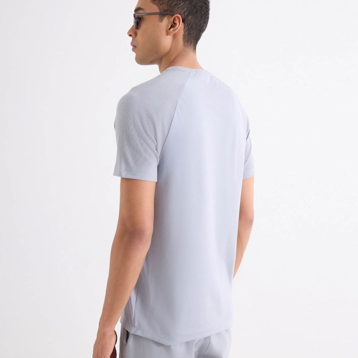 SEVEN SEVEN - Camiseta  Para Hombre Manga Corta Cuello Redondo Color Azul Marca Seven Seven #45092835