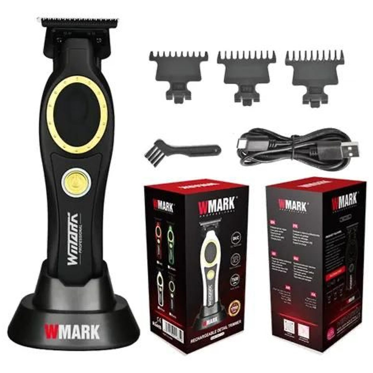 GENERICO - Kit 2 WMARK Profesional NG-7030 NG-7230 5 Niveles Negro