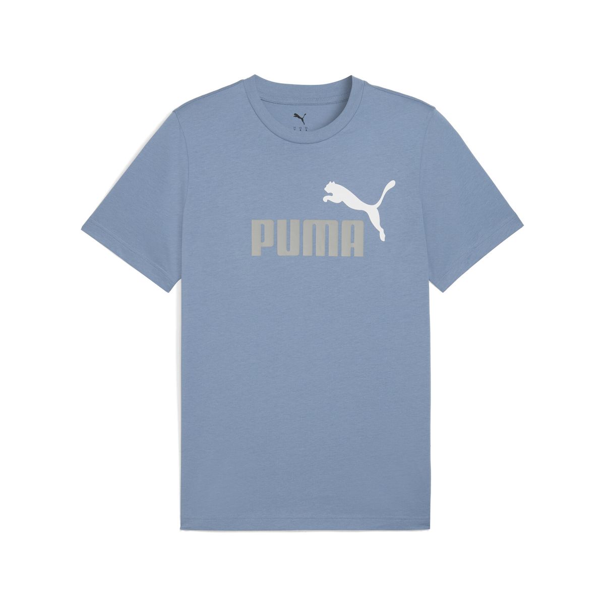 PUMA - Camisa Deportiva Puma Ess 2 Color No 1 Logo Azul Hombre